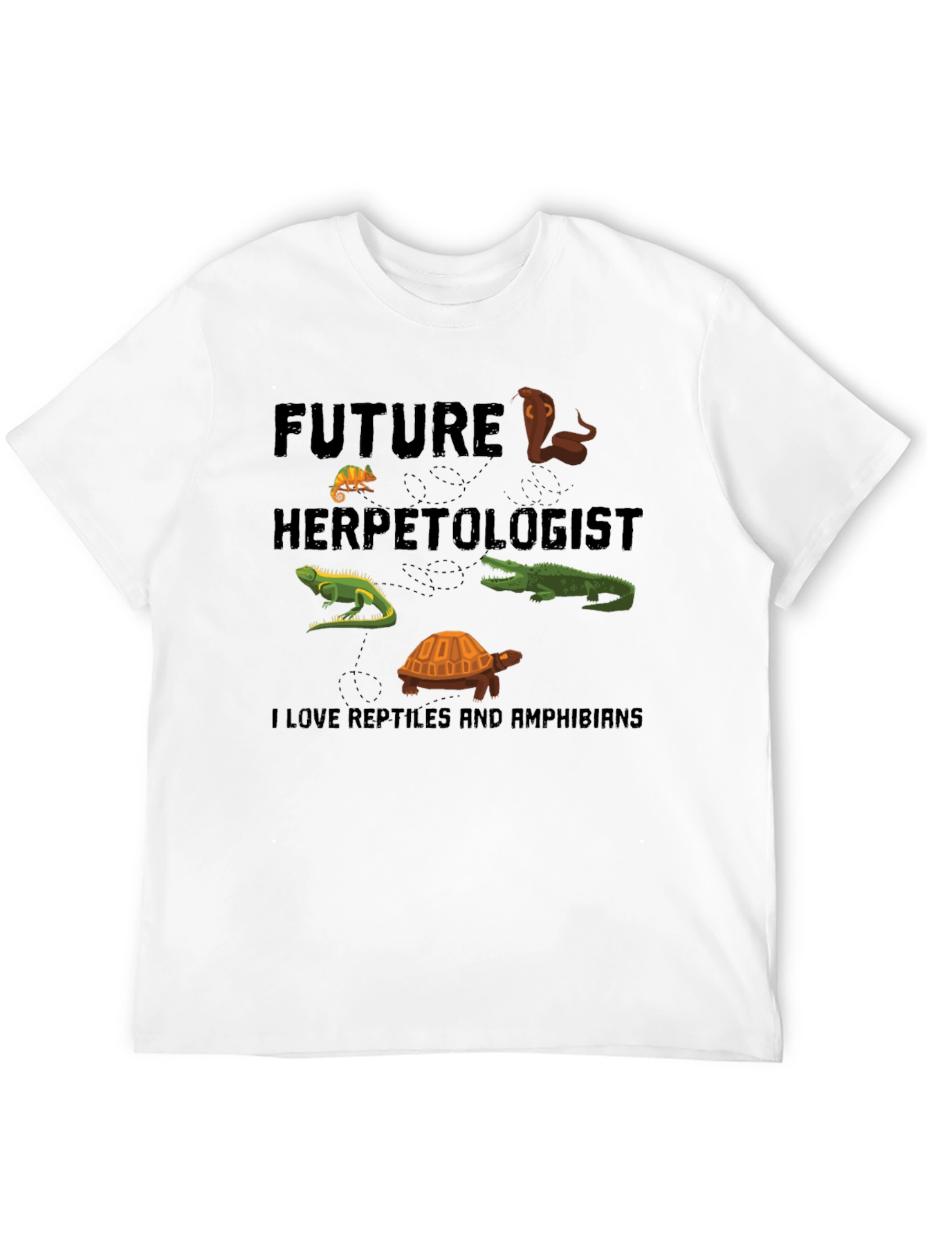 Future Herpetologist Reptiles & Amphibians T-Shirt