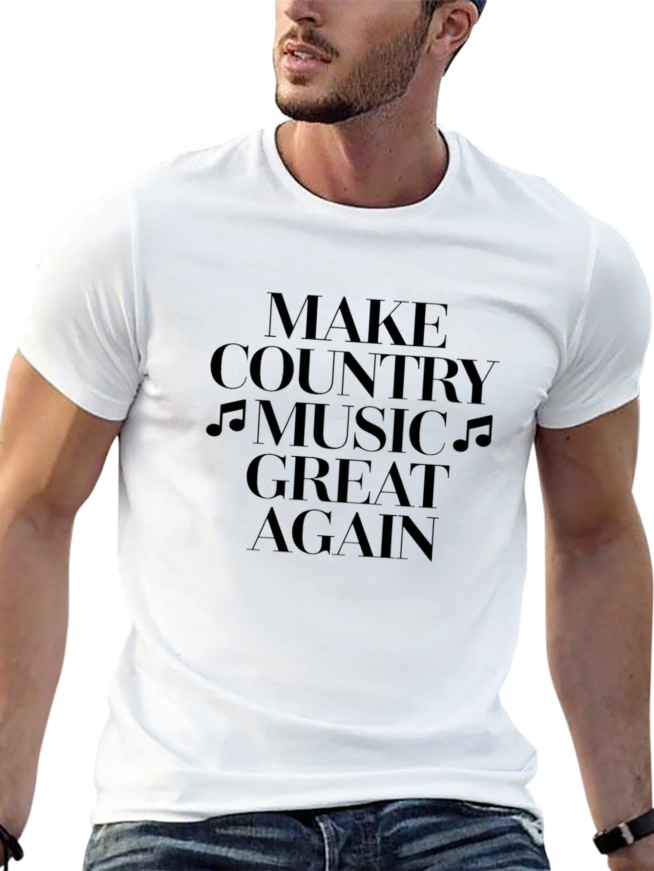 Make Country Music Great Again Graphic T-Shirt