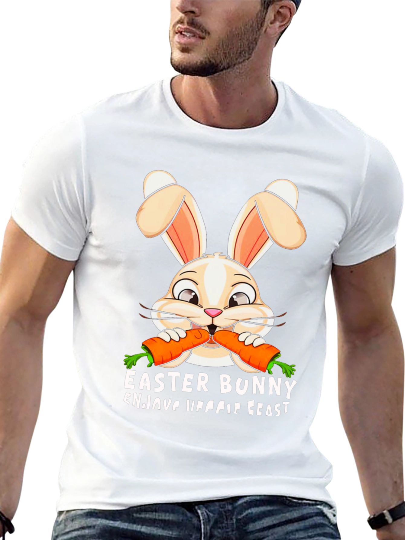Easter Bunny Veggie Feast T-Shirt