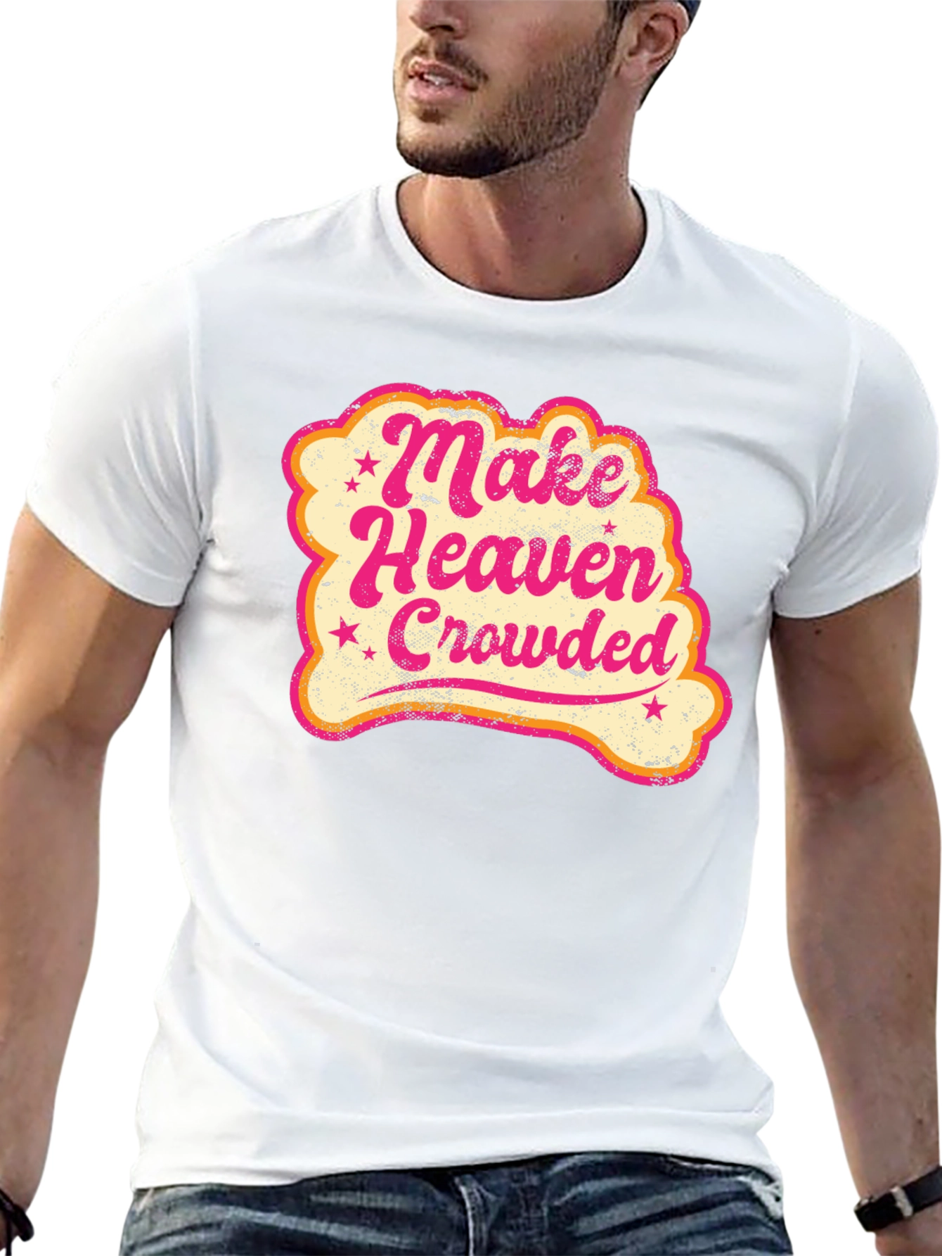 Make Heaven Crowded Graphic T-Shirt
