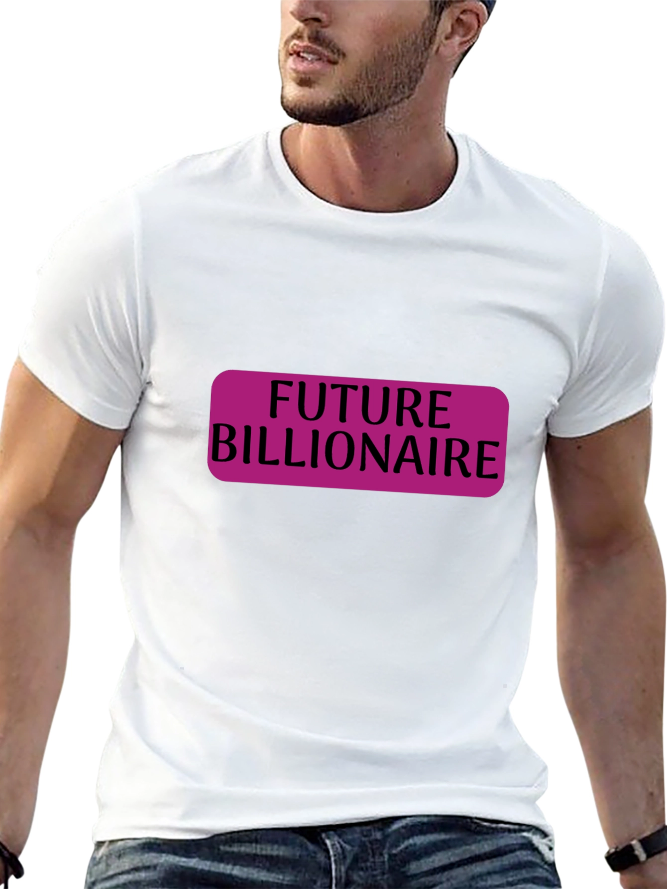 Future Billionaire Graphic Tee - Mens Black T-Shirt
