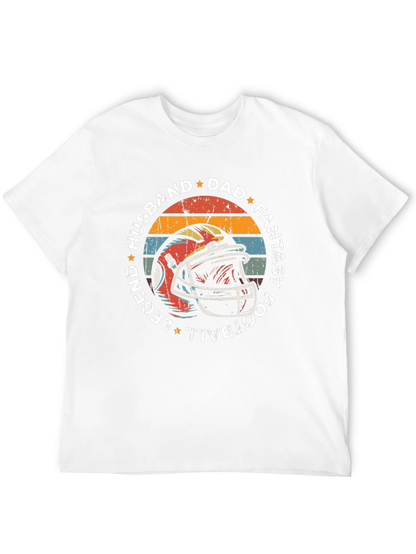Husband Dad Fantasy Football Legend T-Shirt