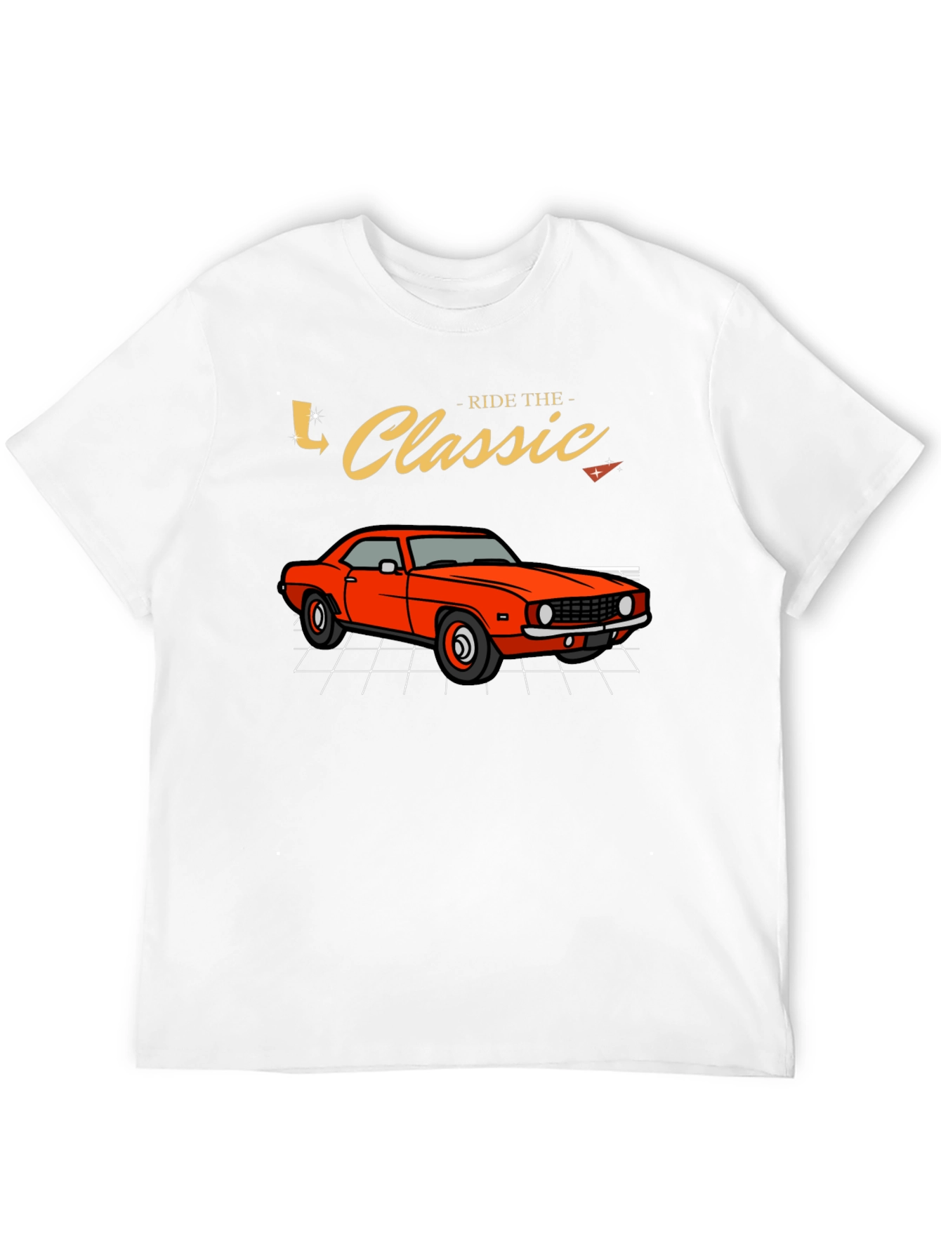 Ride the Classic Car T-Shirt - Retro Style