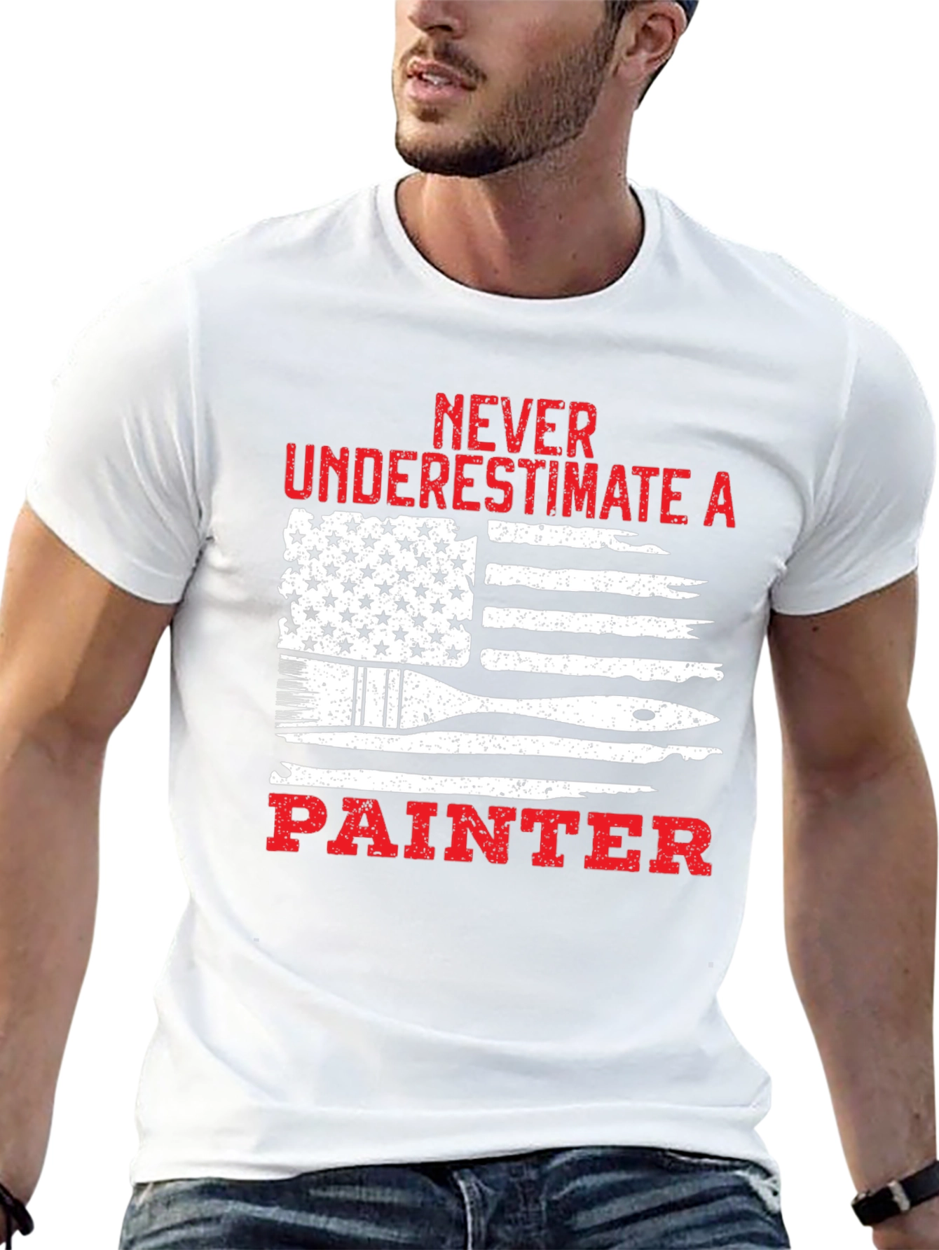 Never Underestimate a Painter T-Shirt
