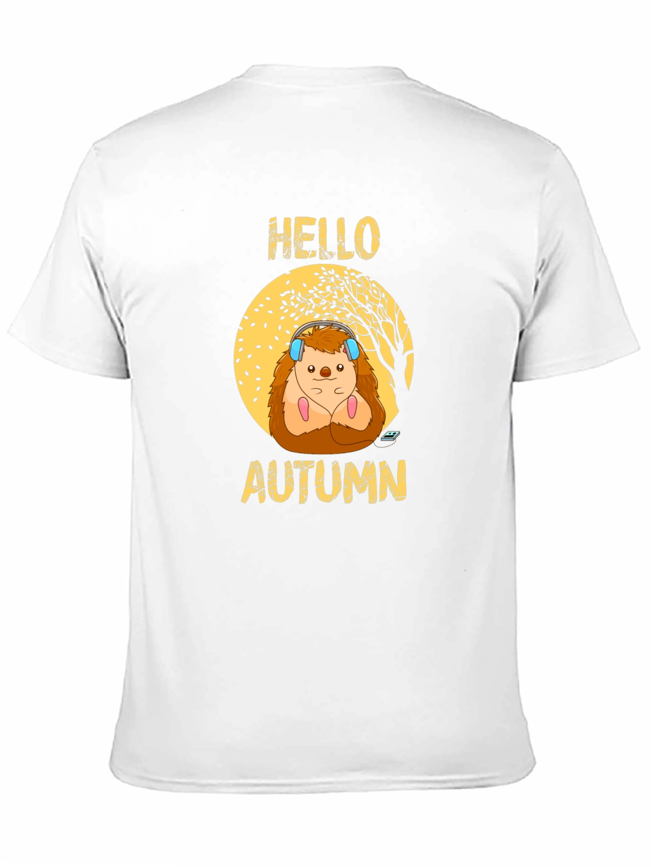 Hello Autumn Hedgehog T-Shirt - Cute Fall Tee