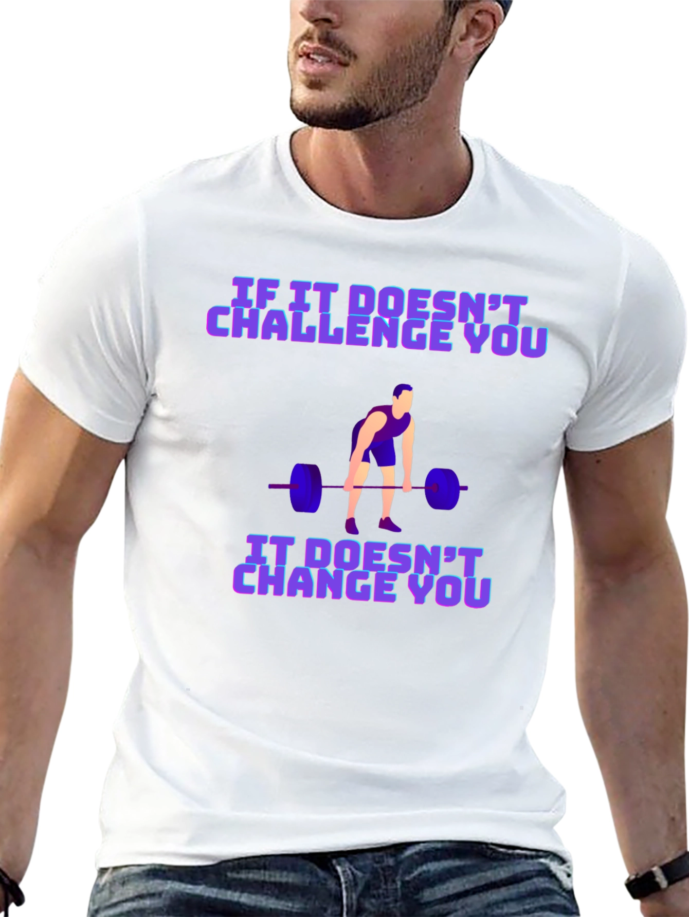 Motivational Weightlifting T-Shirt