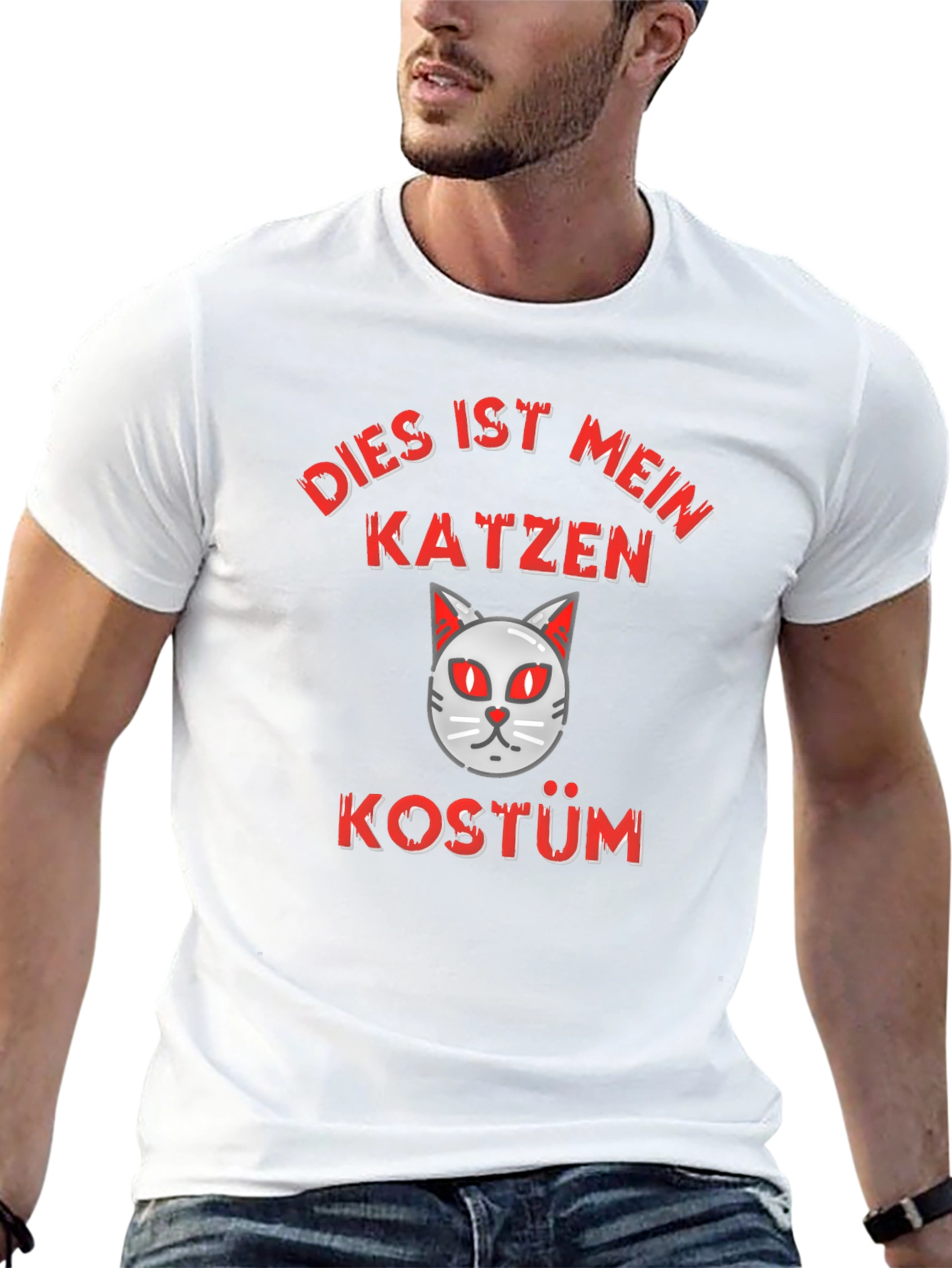 Funny German Cat Costume T-Shirt