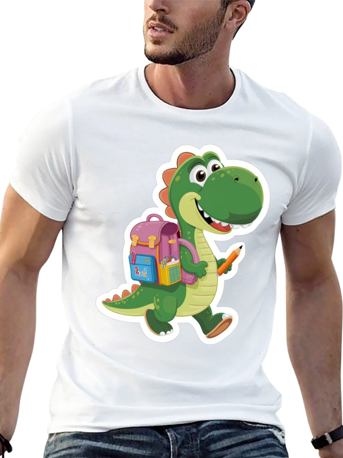 Dinosaur School T-Shirt: Back to School Style