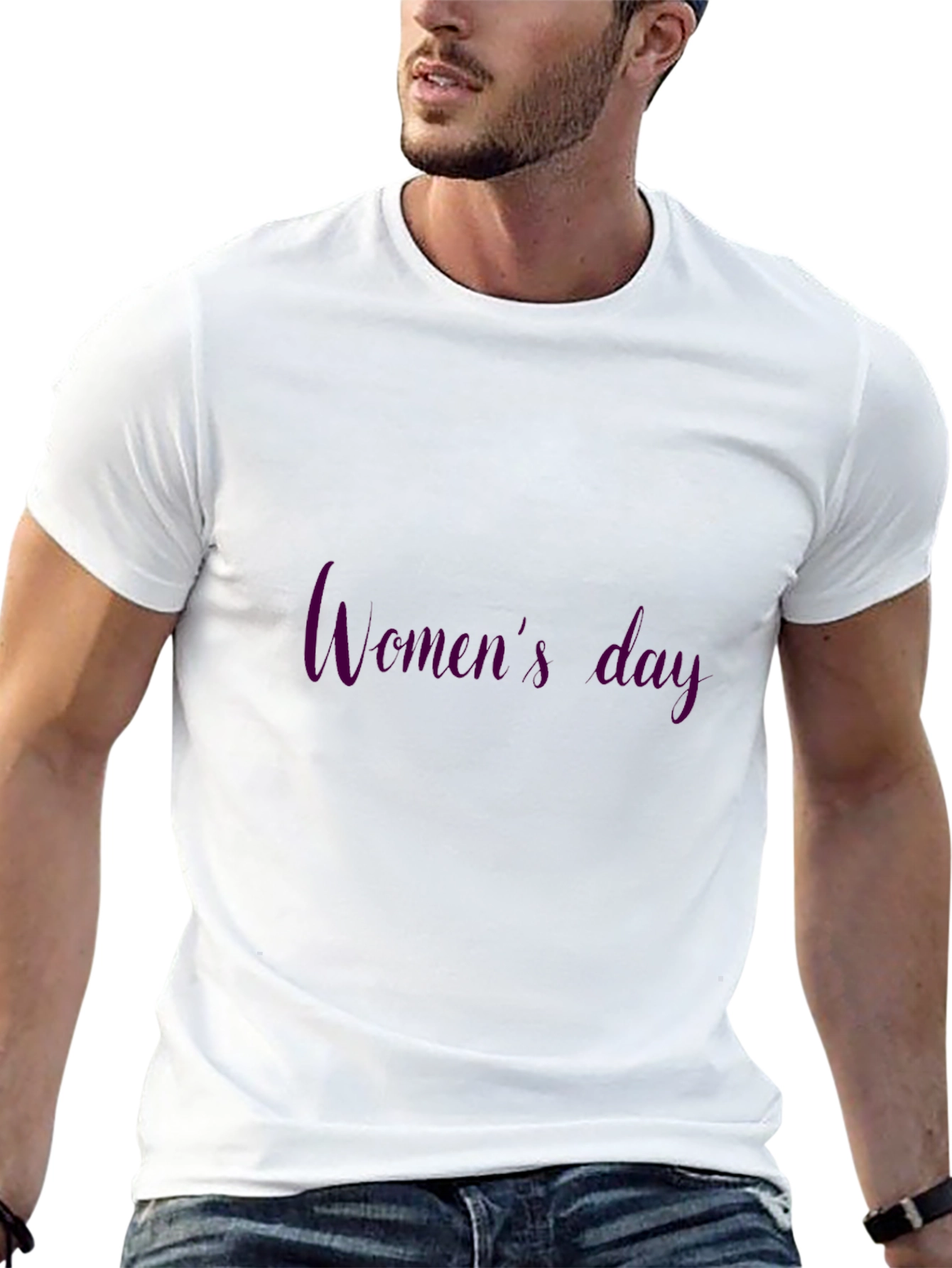 Womens Day Black T-Shirt