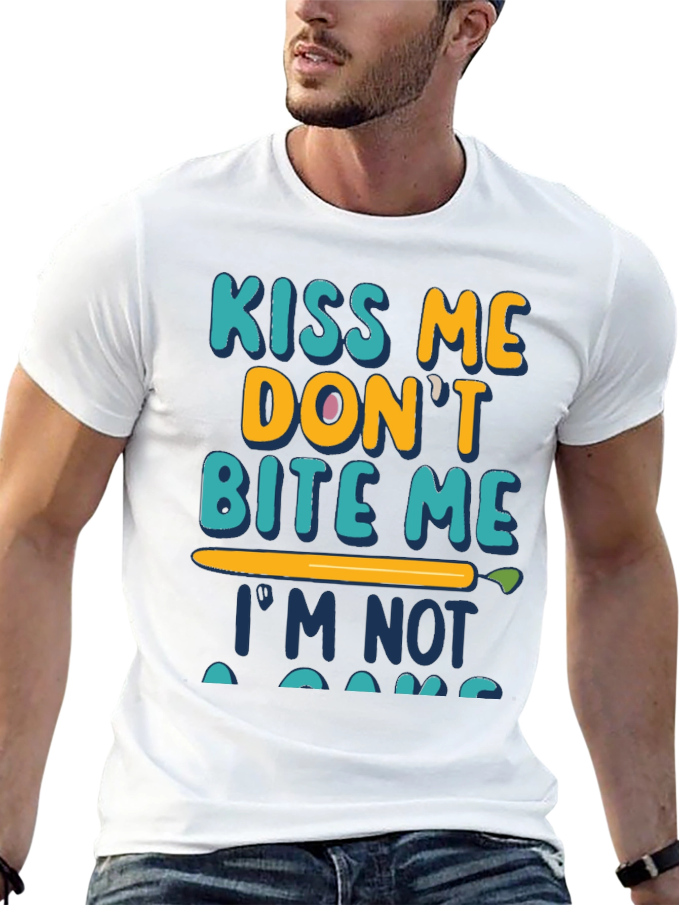 Kiss Me Dont Bite Me T-Shirt