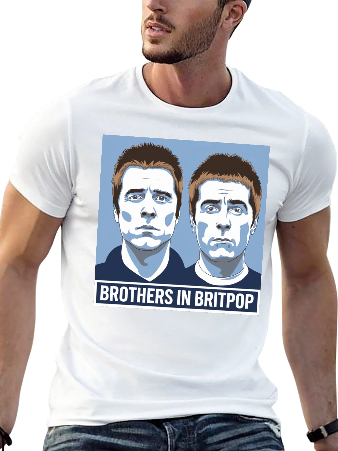 Brothers In Britpop Graphic T-Shirt