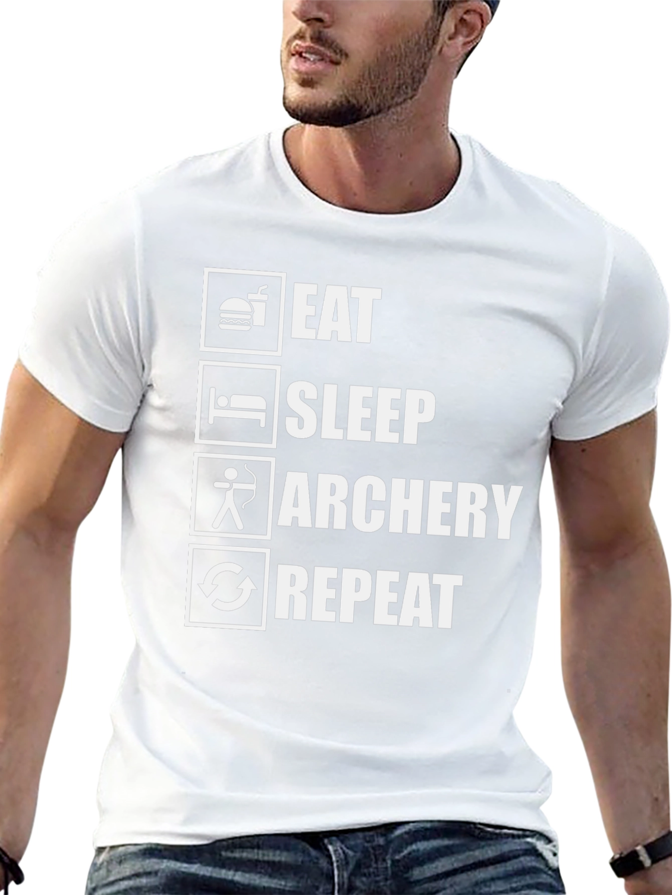 Eat Sleep Archery Repeat T-Shirt
