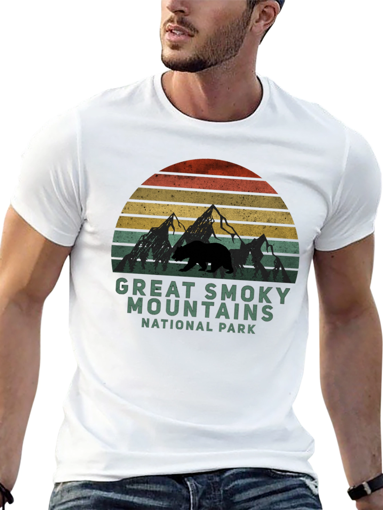Great Smoky Mountains National Park Black T-Shirt