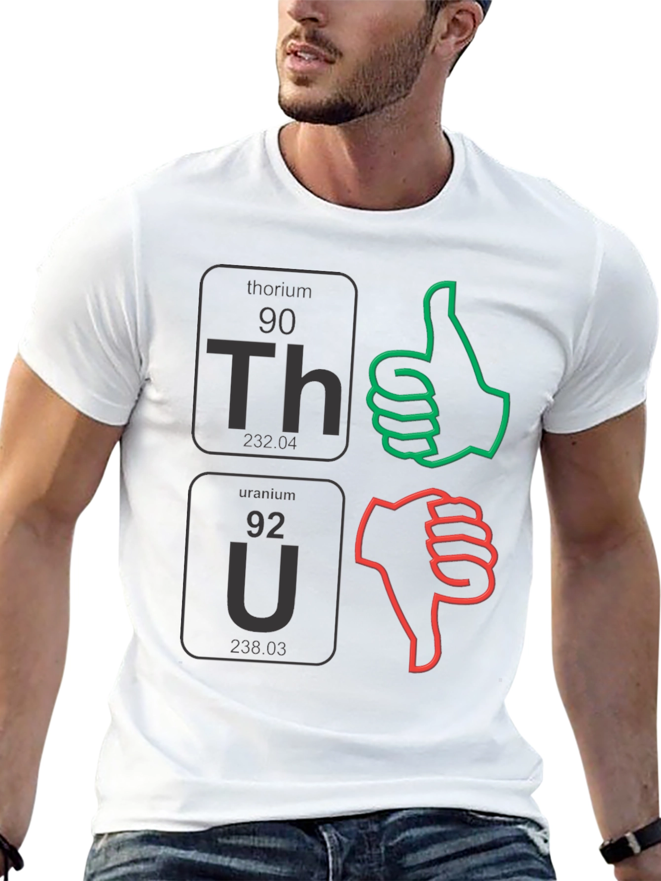 Science Humor T-Shirt: Thorium & Uranium Approval