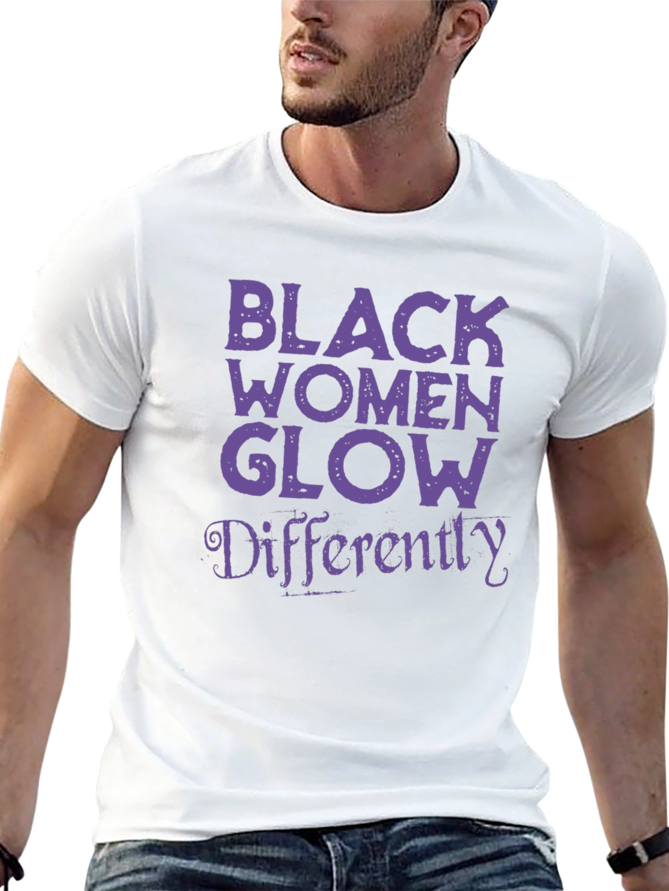 Black Women Glow Differently T-Shirt
