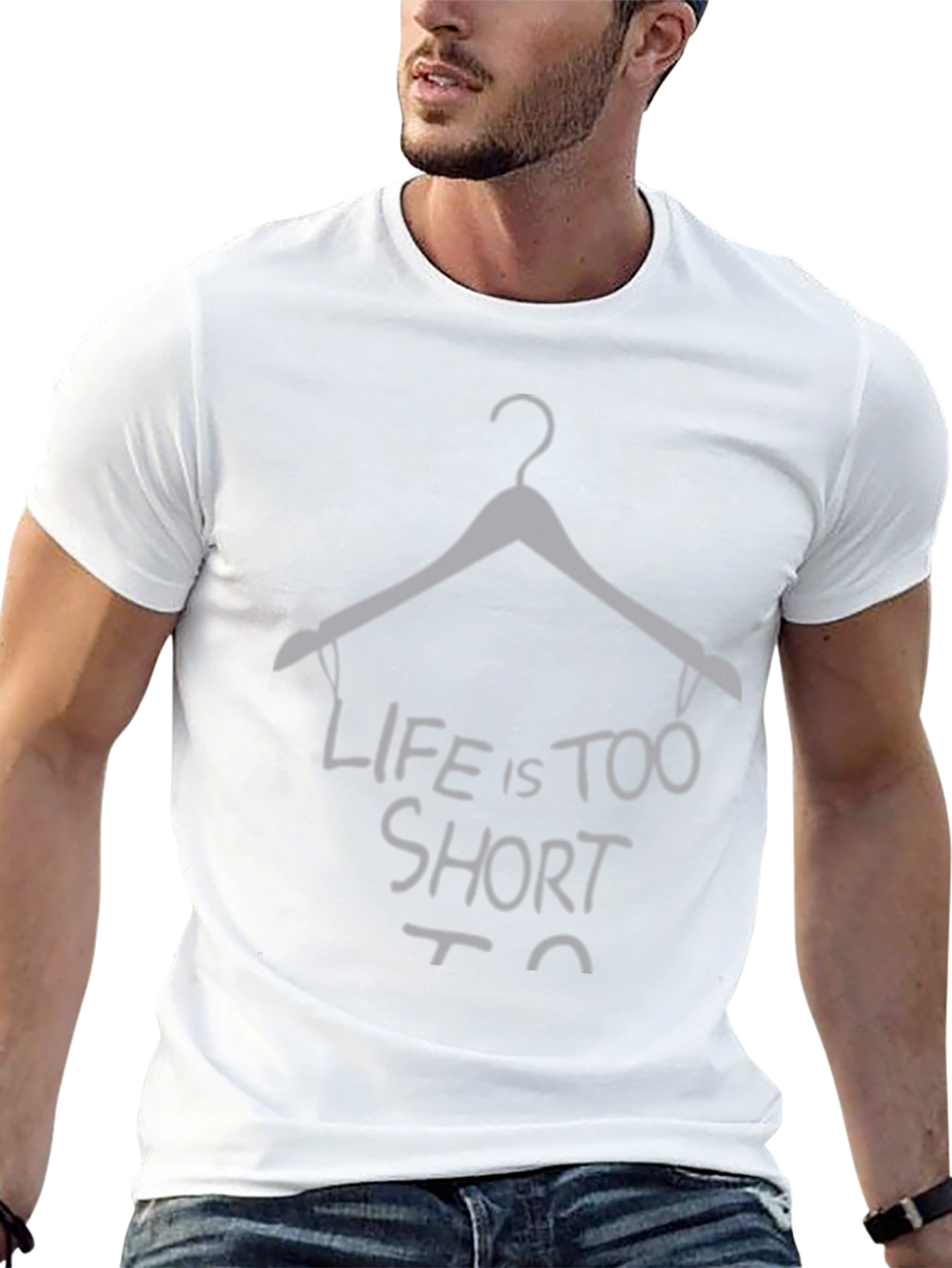 Life Is Too Short Hanger Graphic Tee