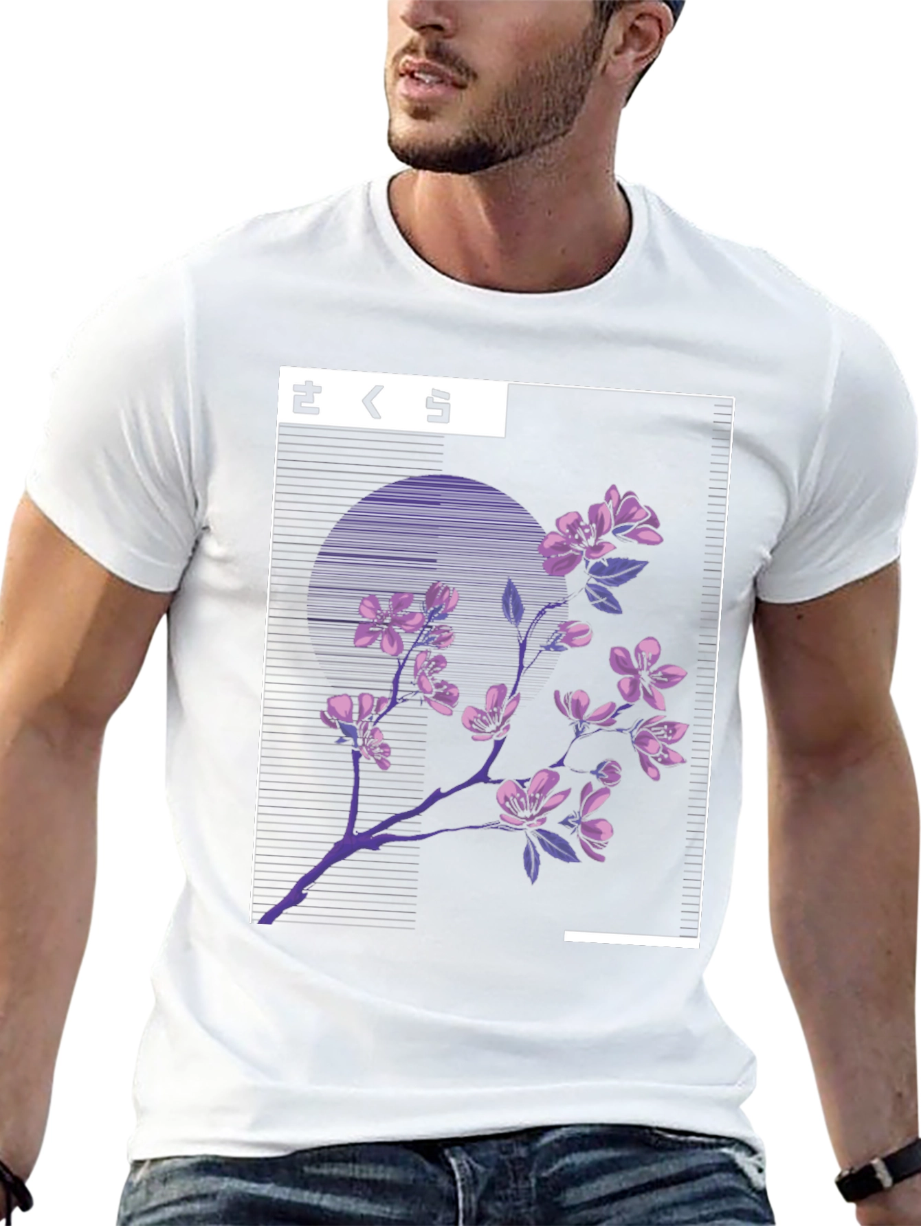 Sakura Blossom T-Shirt - Japanese Style