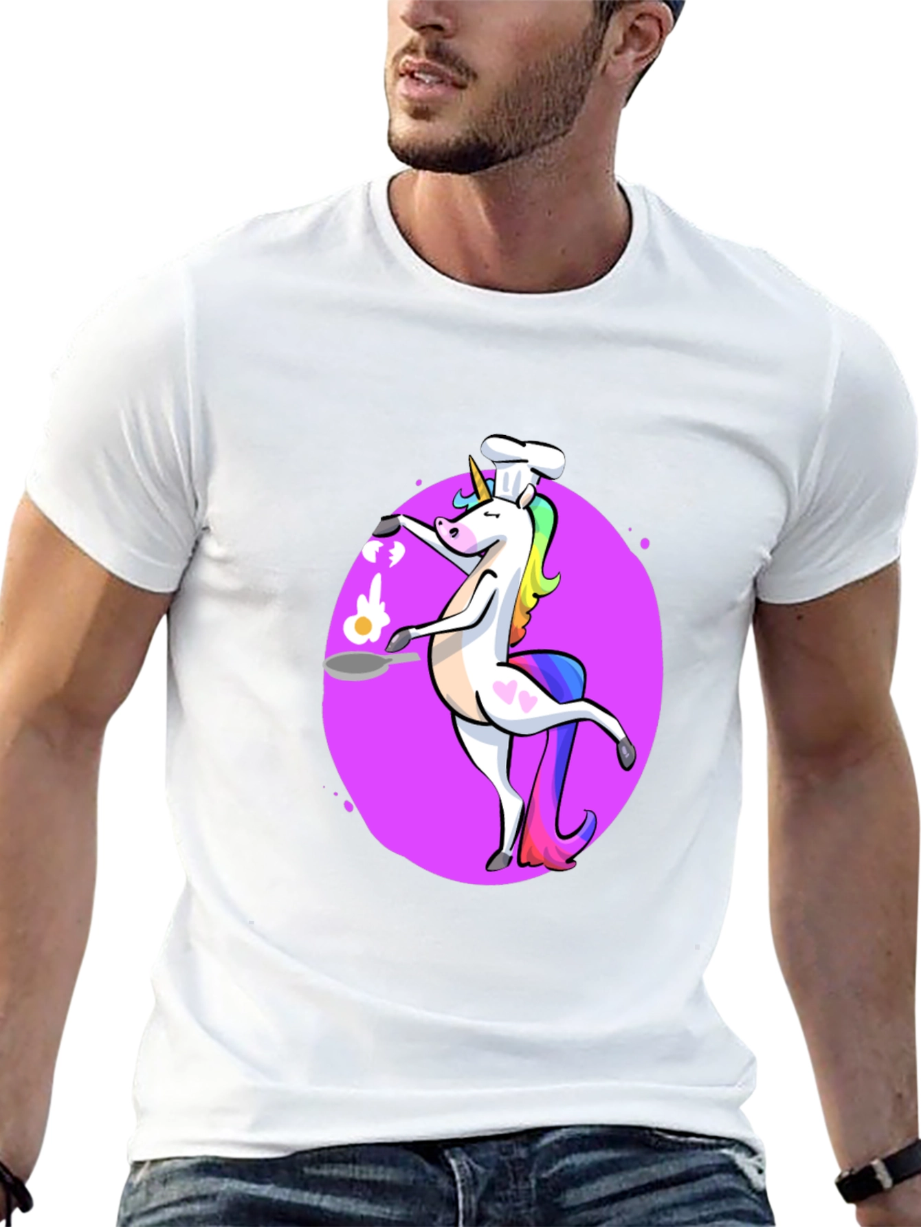 Unicorn Chef T-Shirt: Cooking with Magic!