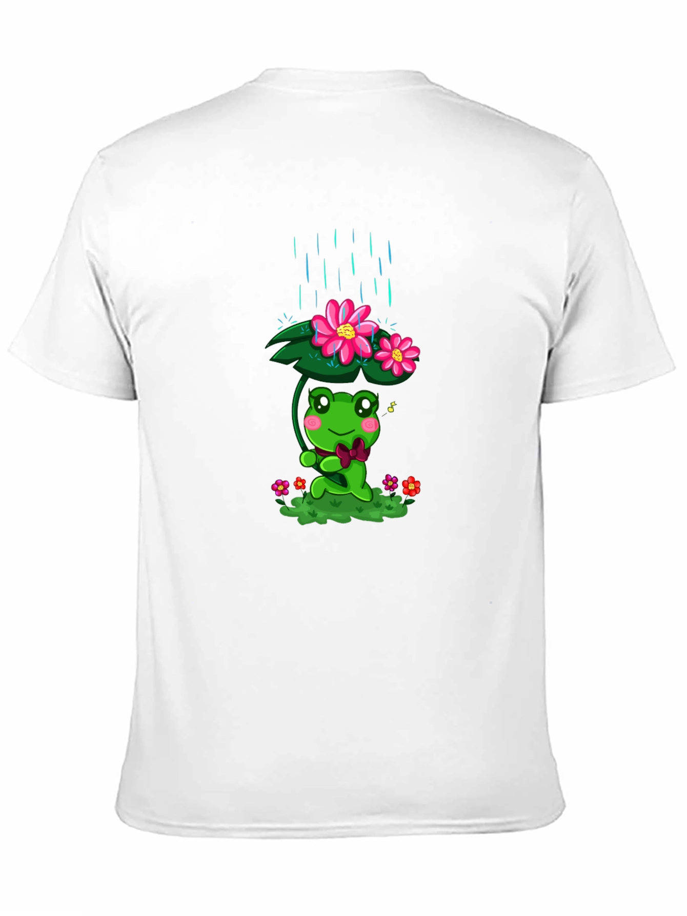 Cute Frog in Rain T-Shirt