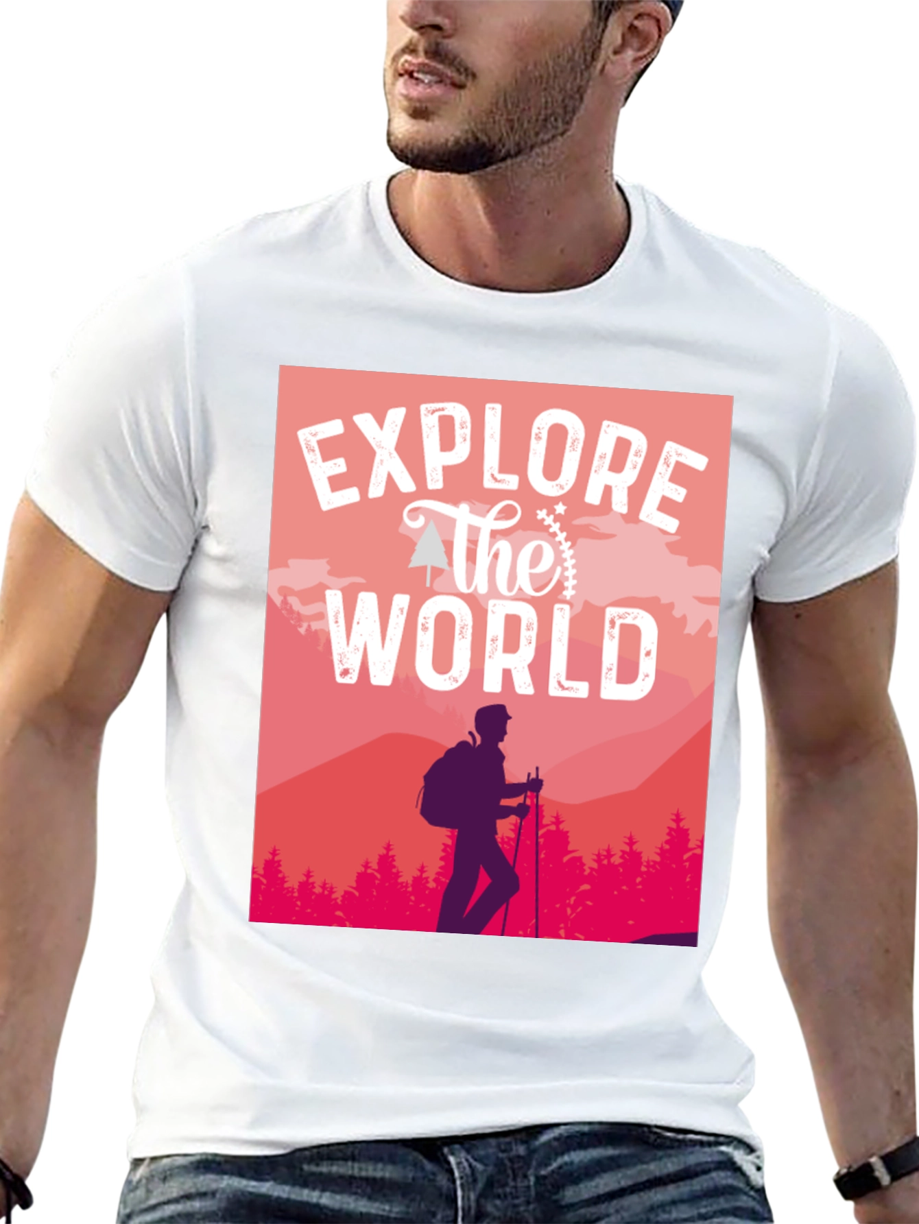 Explore The World Graphic T-Shirt