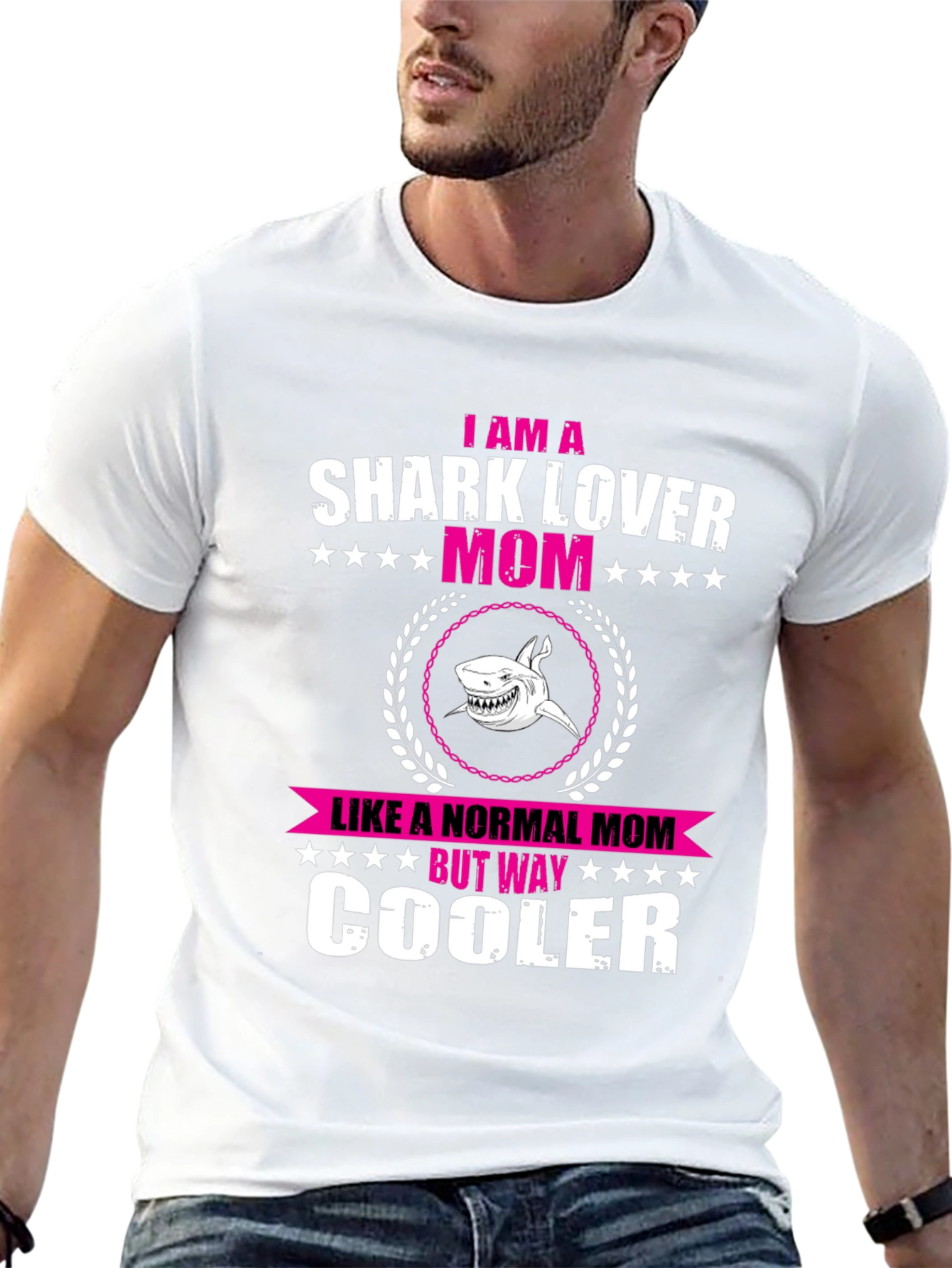 Shark Lover Mom T-Shirt - Cool & Unique Design