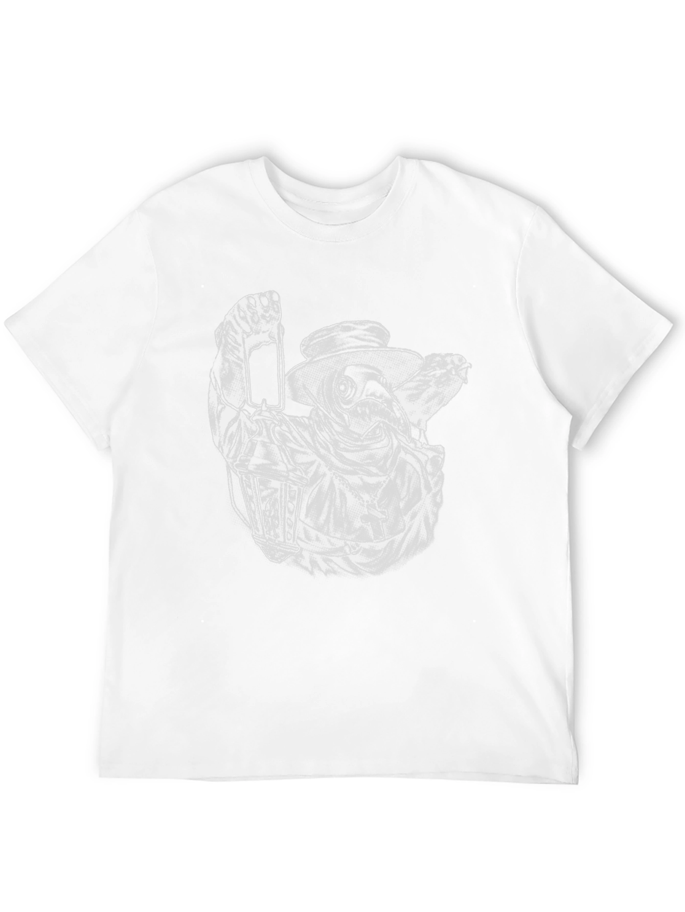 Plague Doctor T-Shirt - Black Graphic Tee