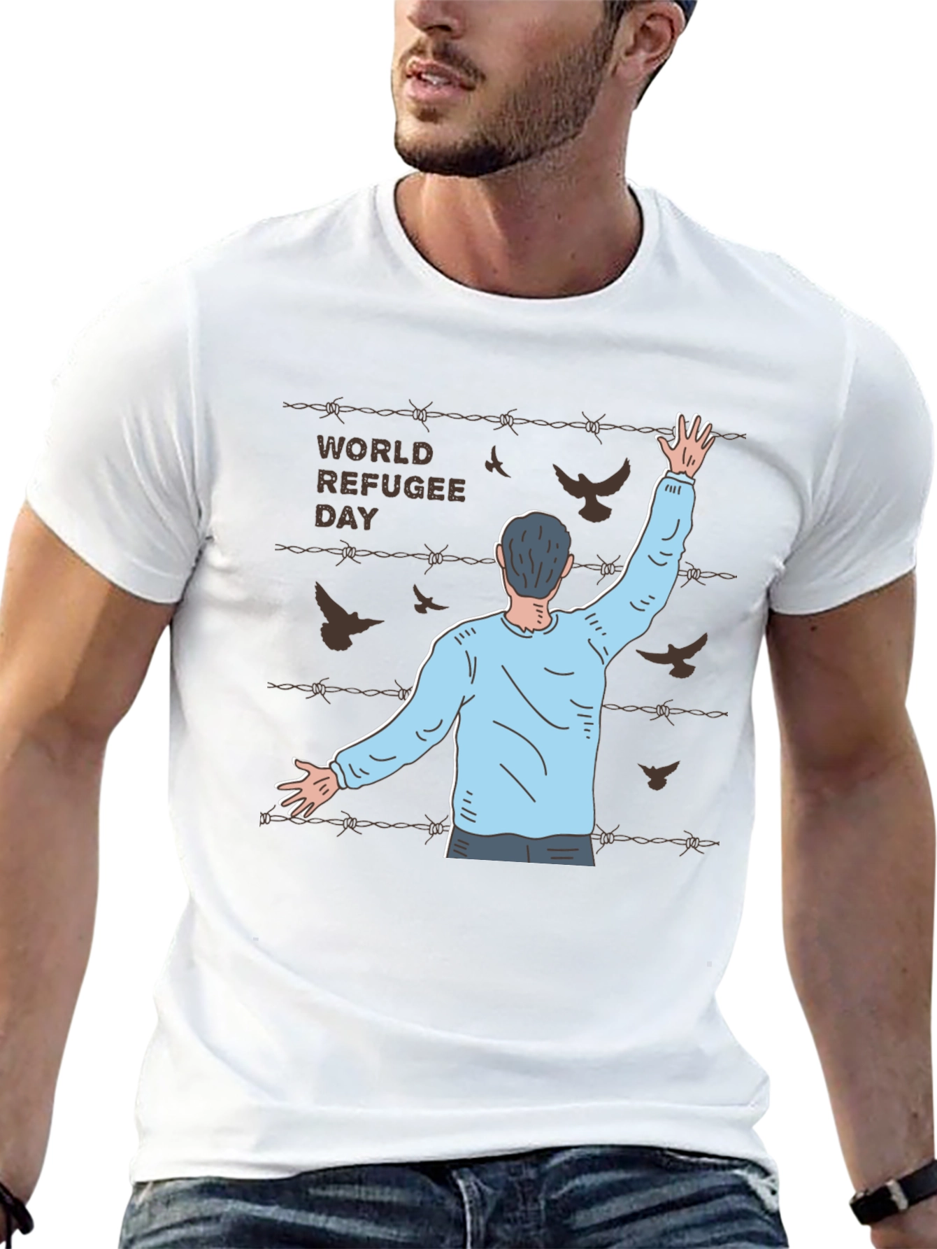World Refugee Day Graphic T-Shirt