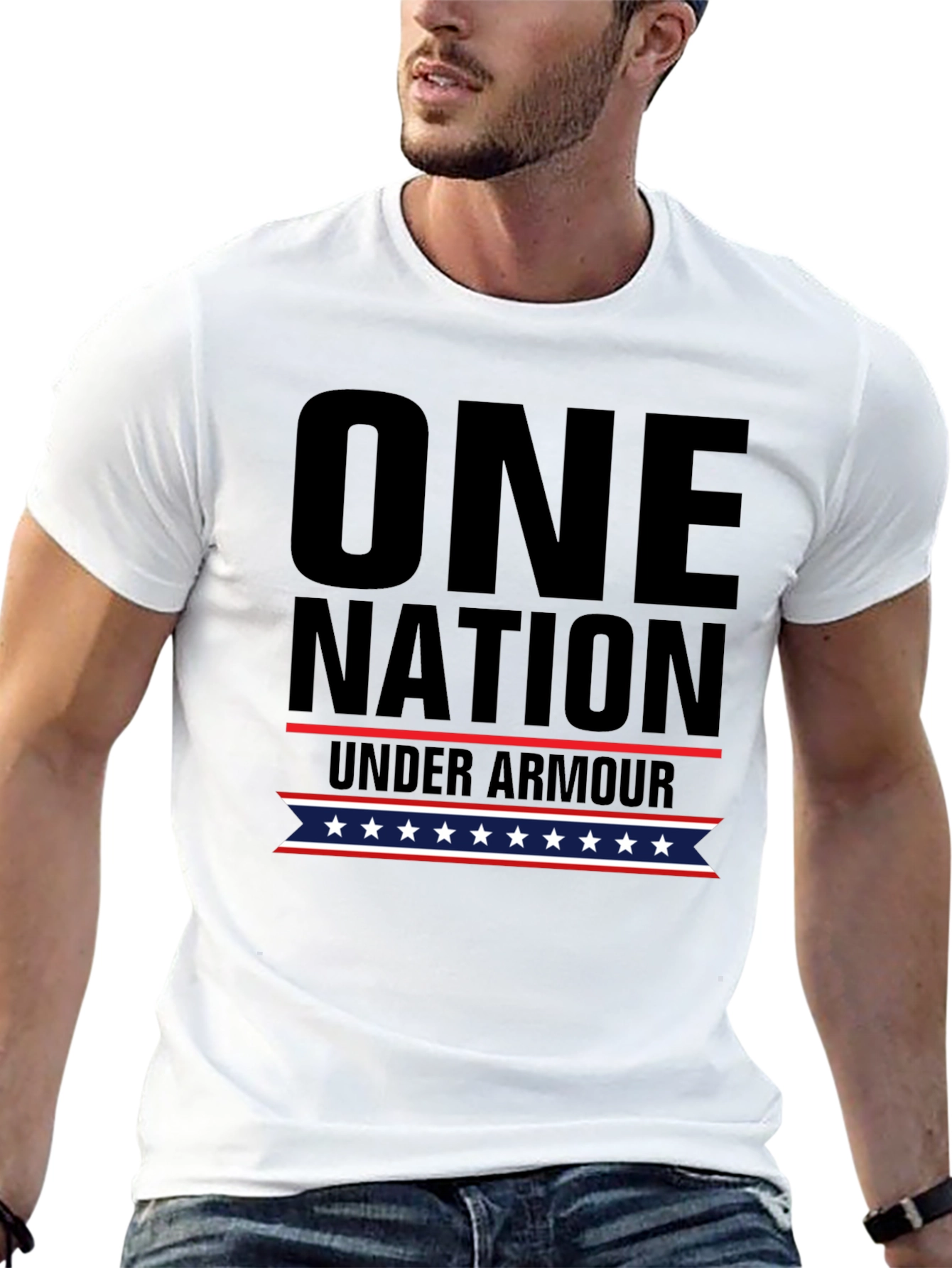 One Nation Under Armour Graphic T-Shirt