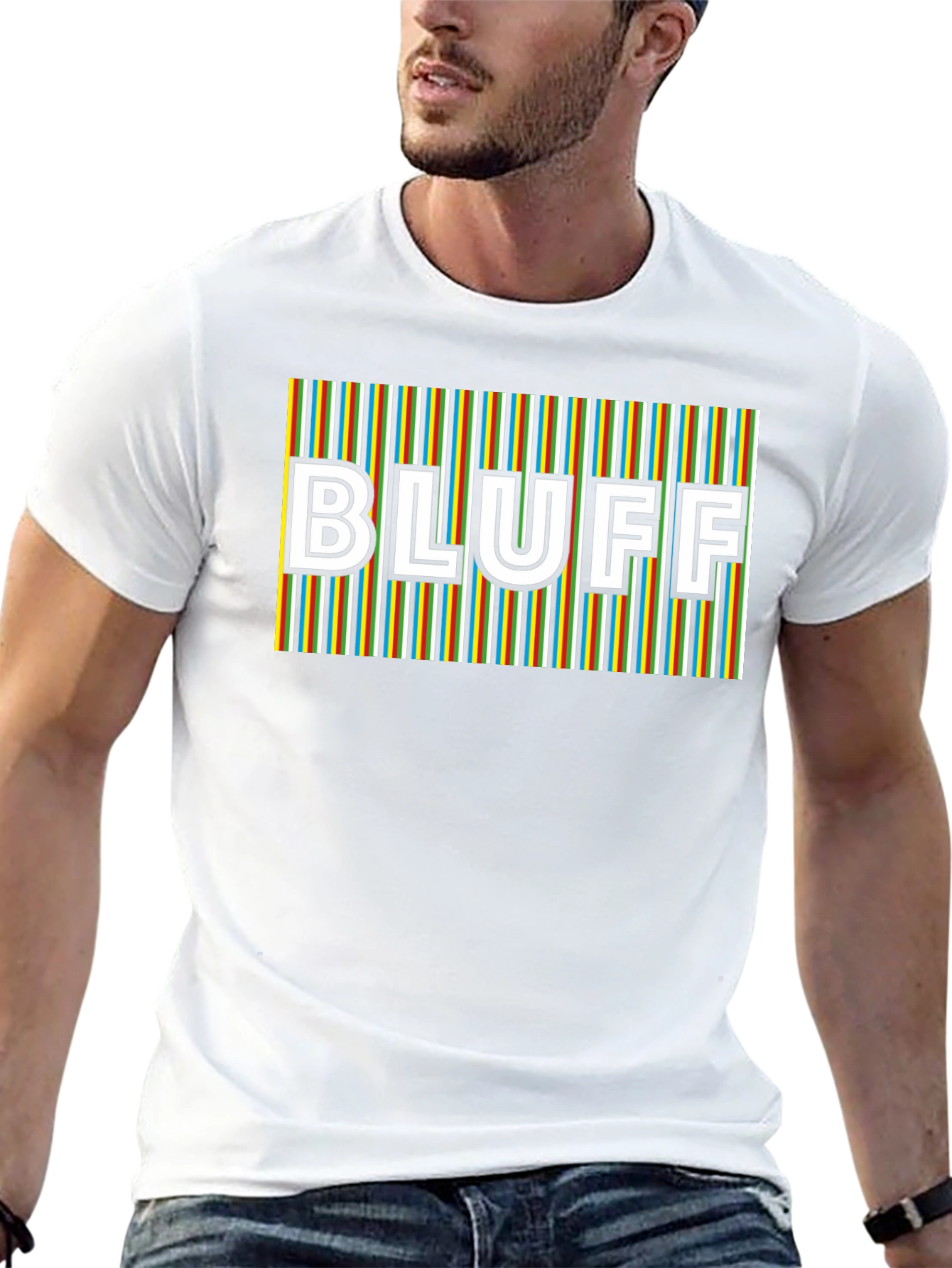 Bluff Striped Tee - Stylish Casual Wear