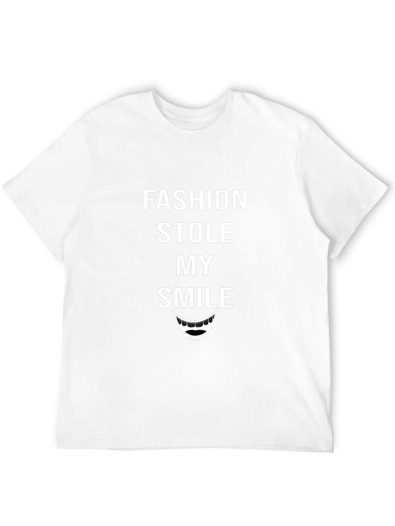 Fashion Stole My Smile Graphic T-Shirt