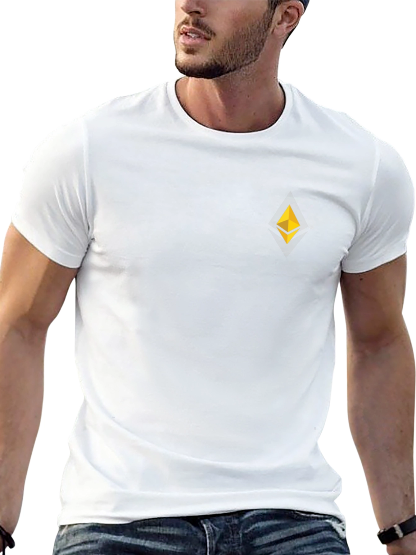 Ethereum Logo Black T-Shirt