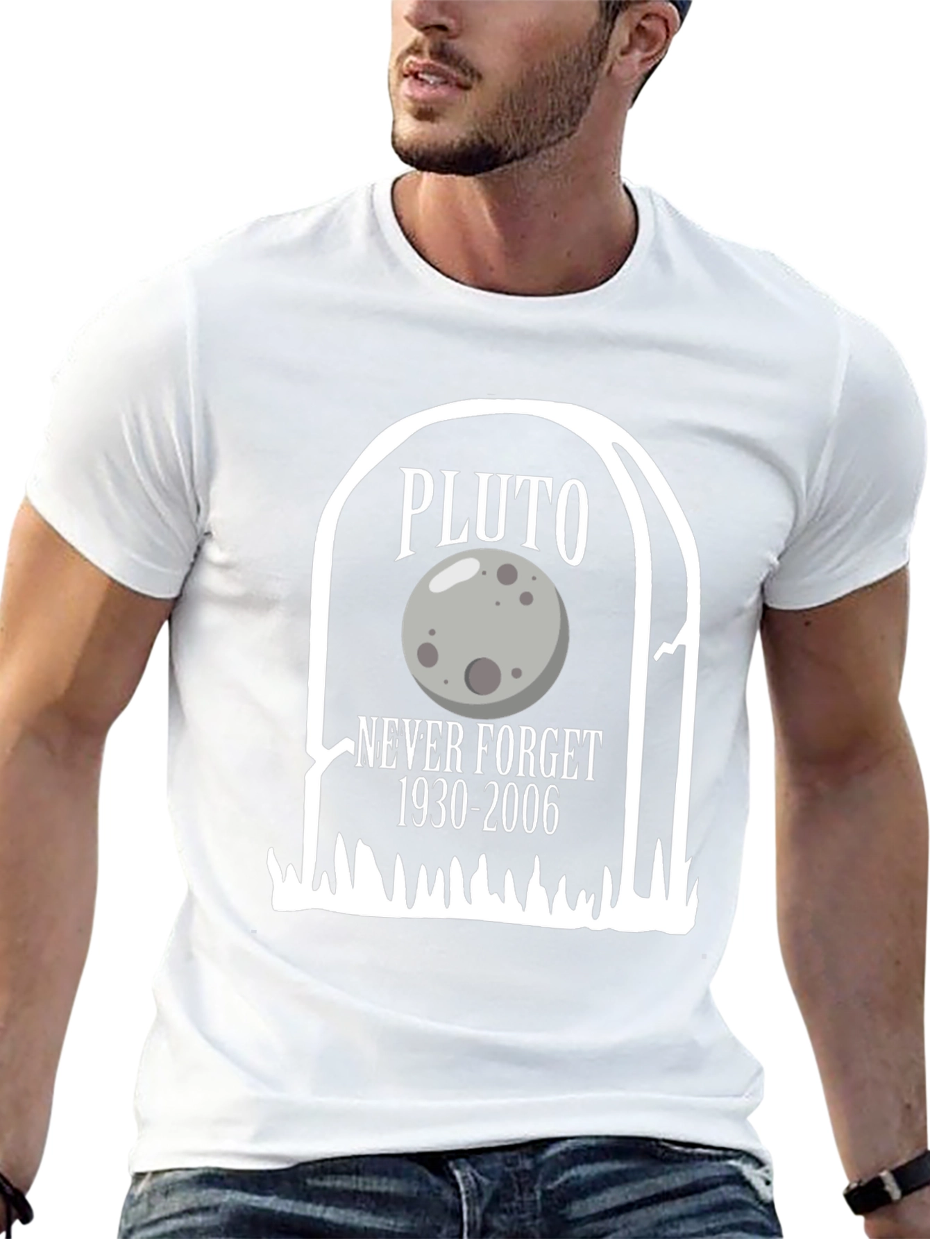 Pluto Never Forget Graphic Tee