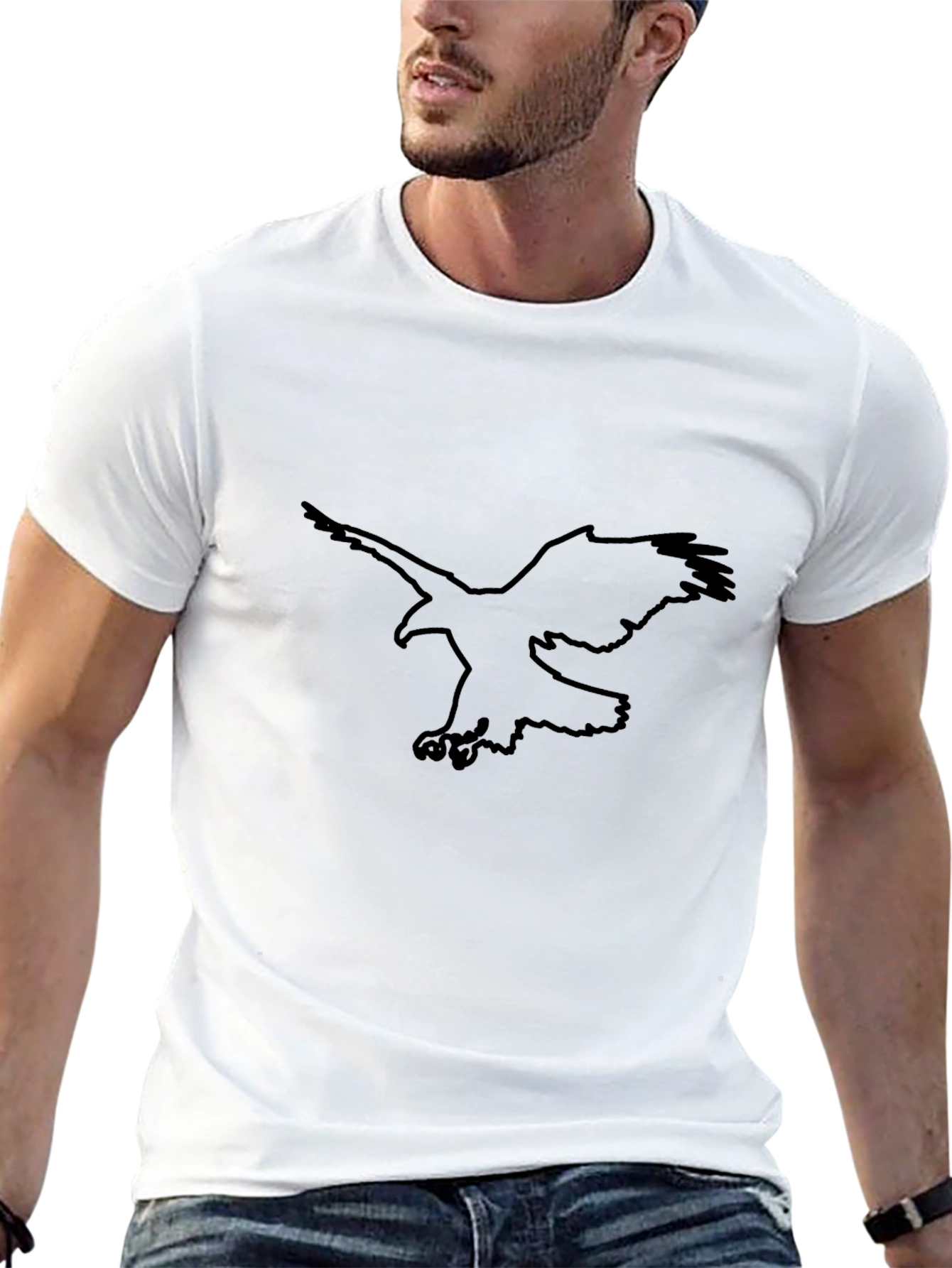 Black Eagle Graphic Tee