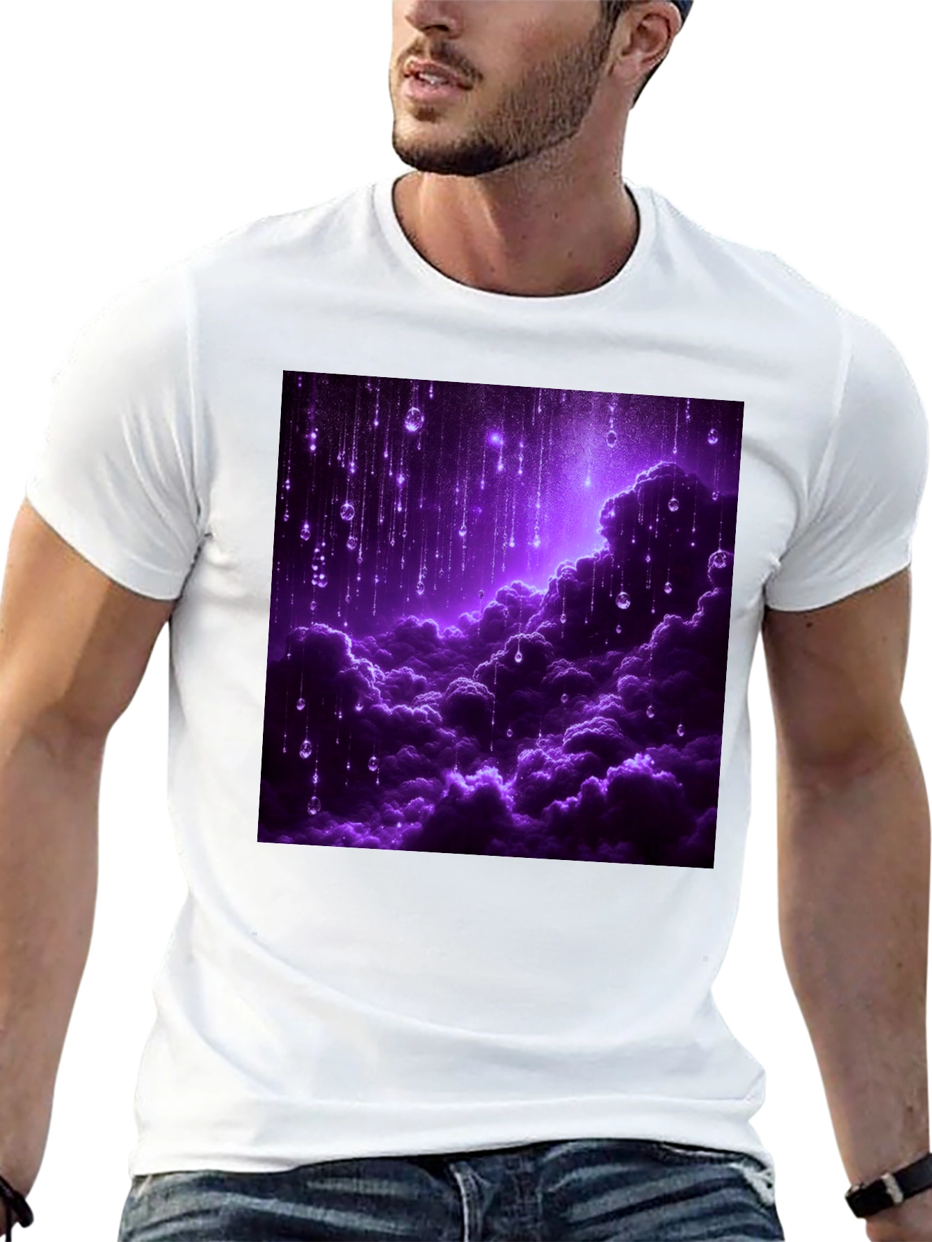 Purple Cloudscape T-Shirt