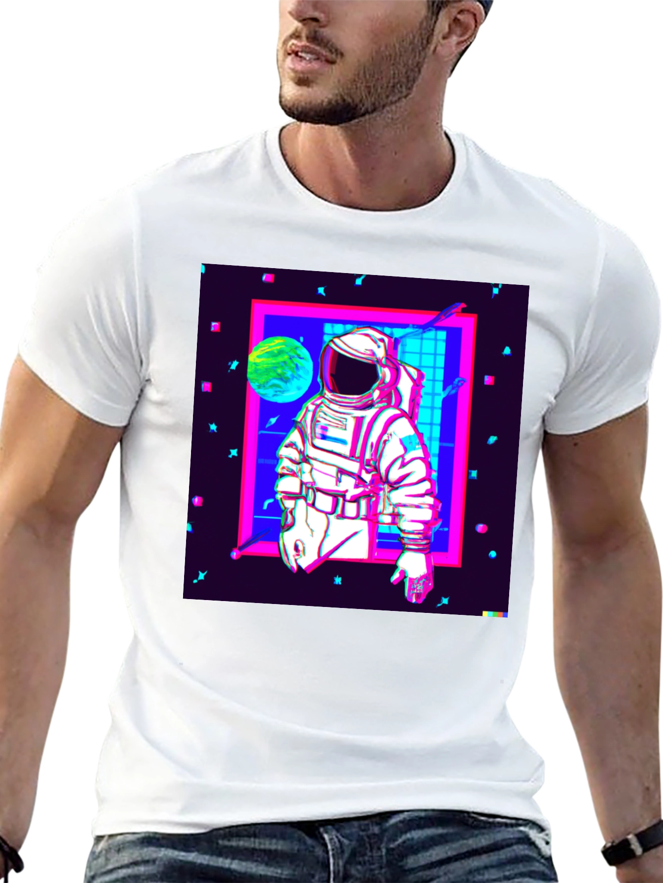 Retro Astronaut T-Shirt