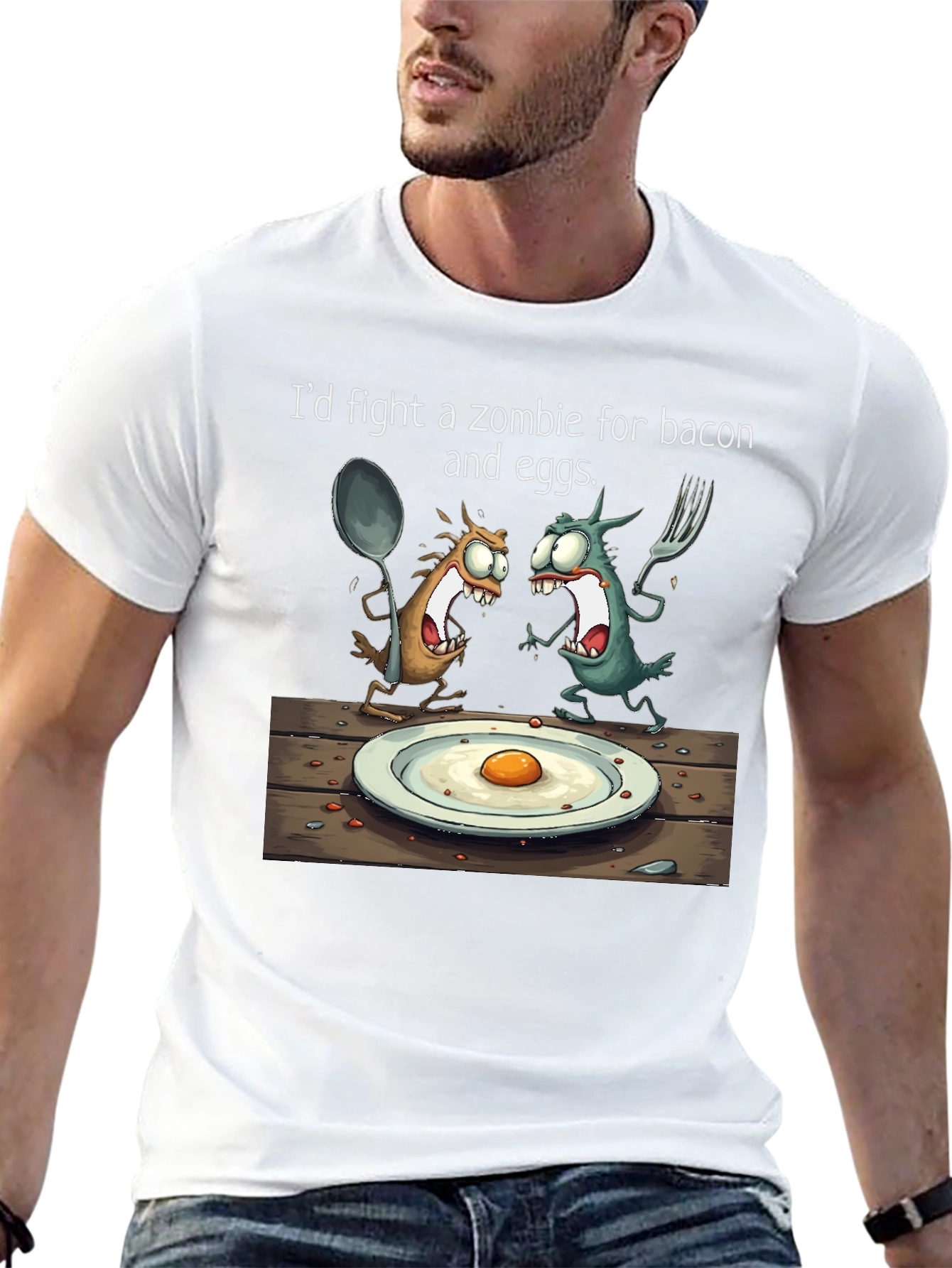 Zombie Bacon & Eggs T-Shirt