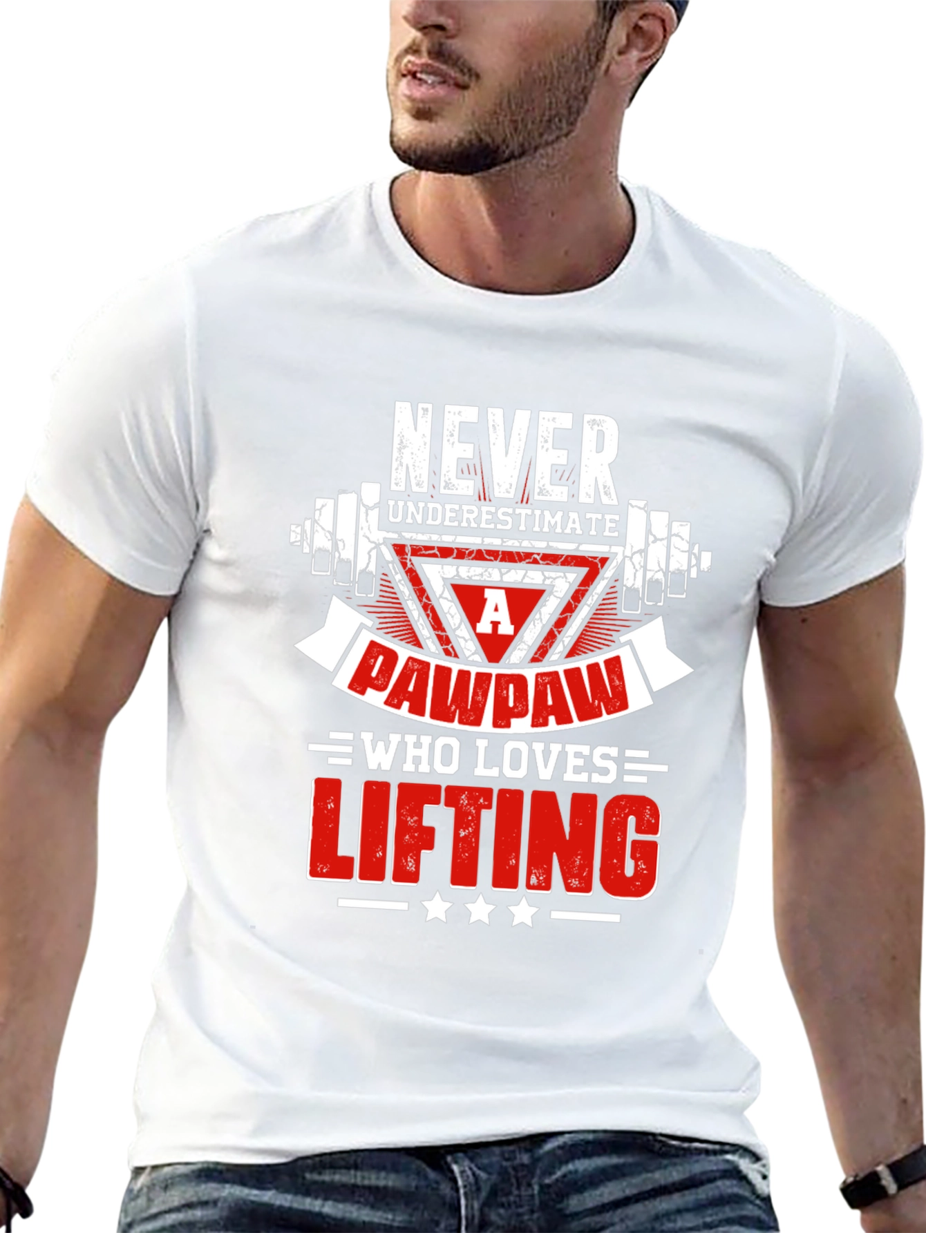 Never Underestimate Pawpaw Lifting T-Shirt