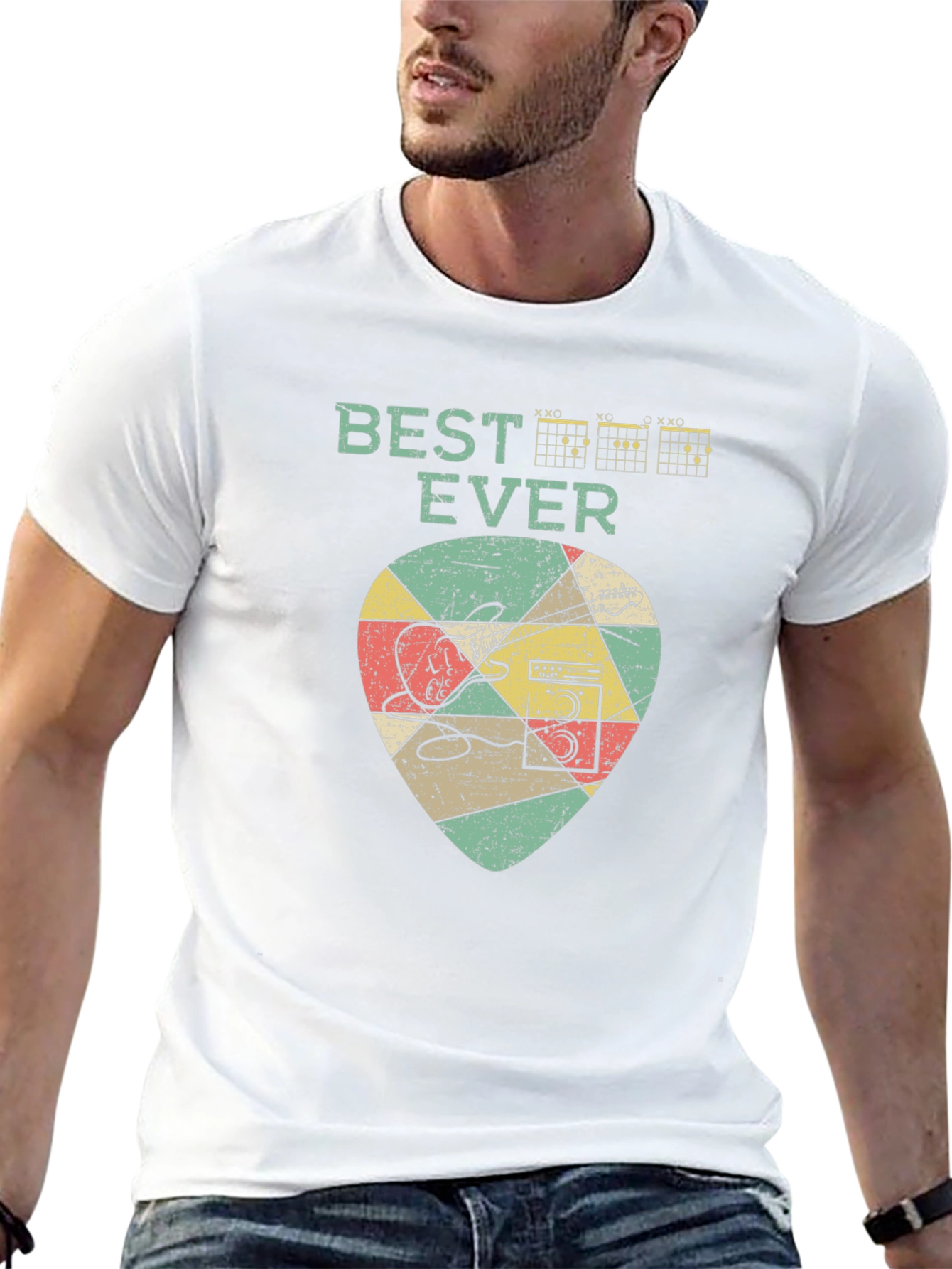 Best Ever Guitarist Graphic T-Shirt