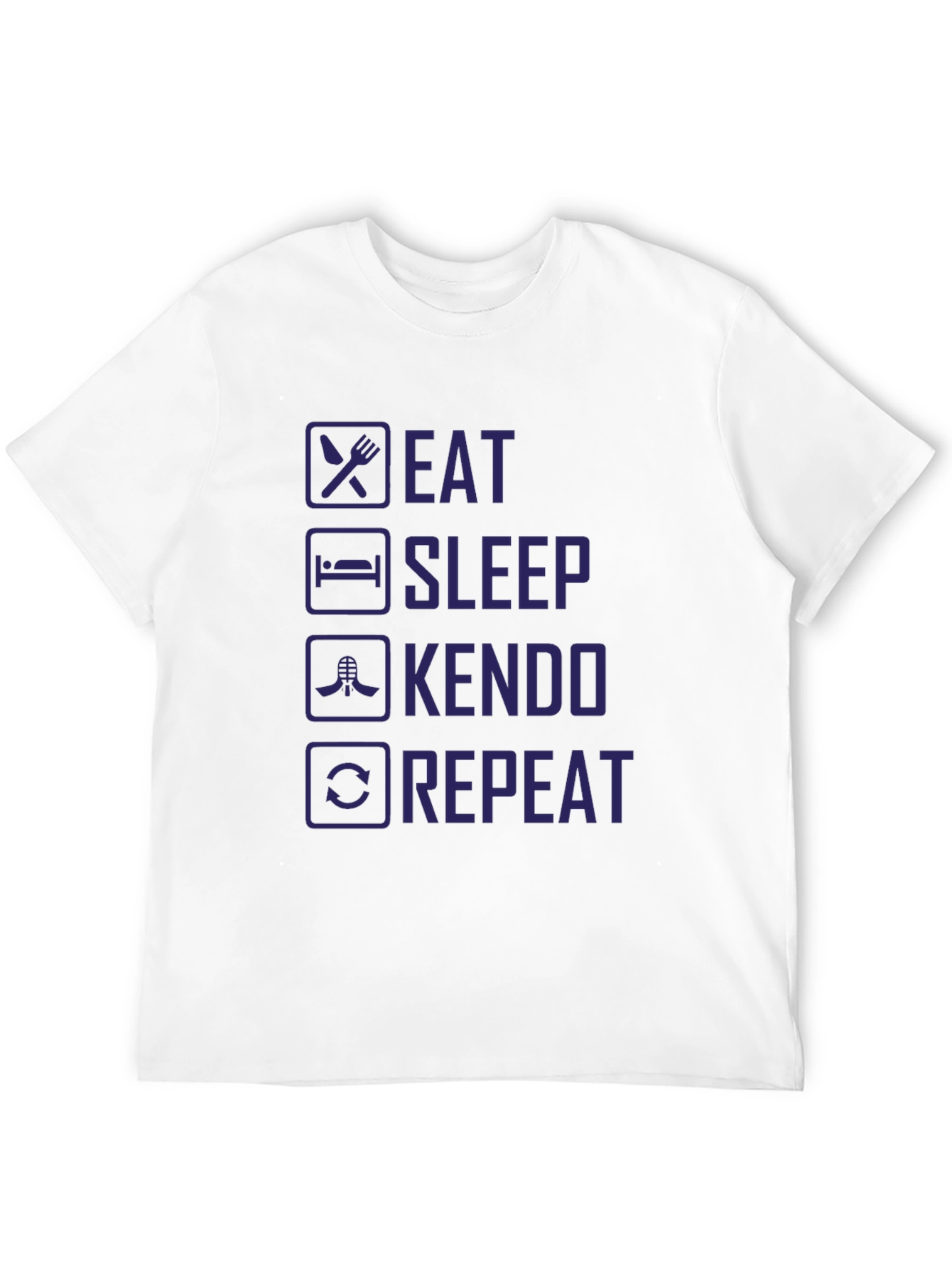 Eat Sleep Kendo Repeat Graphic T-Shirt