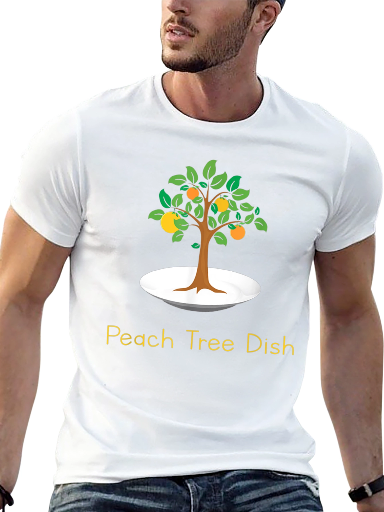 Peach Tree Dish Graphic Tee