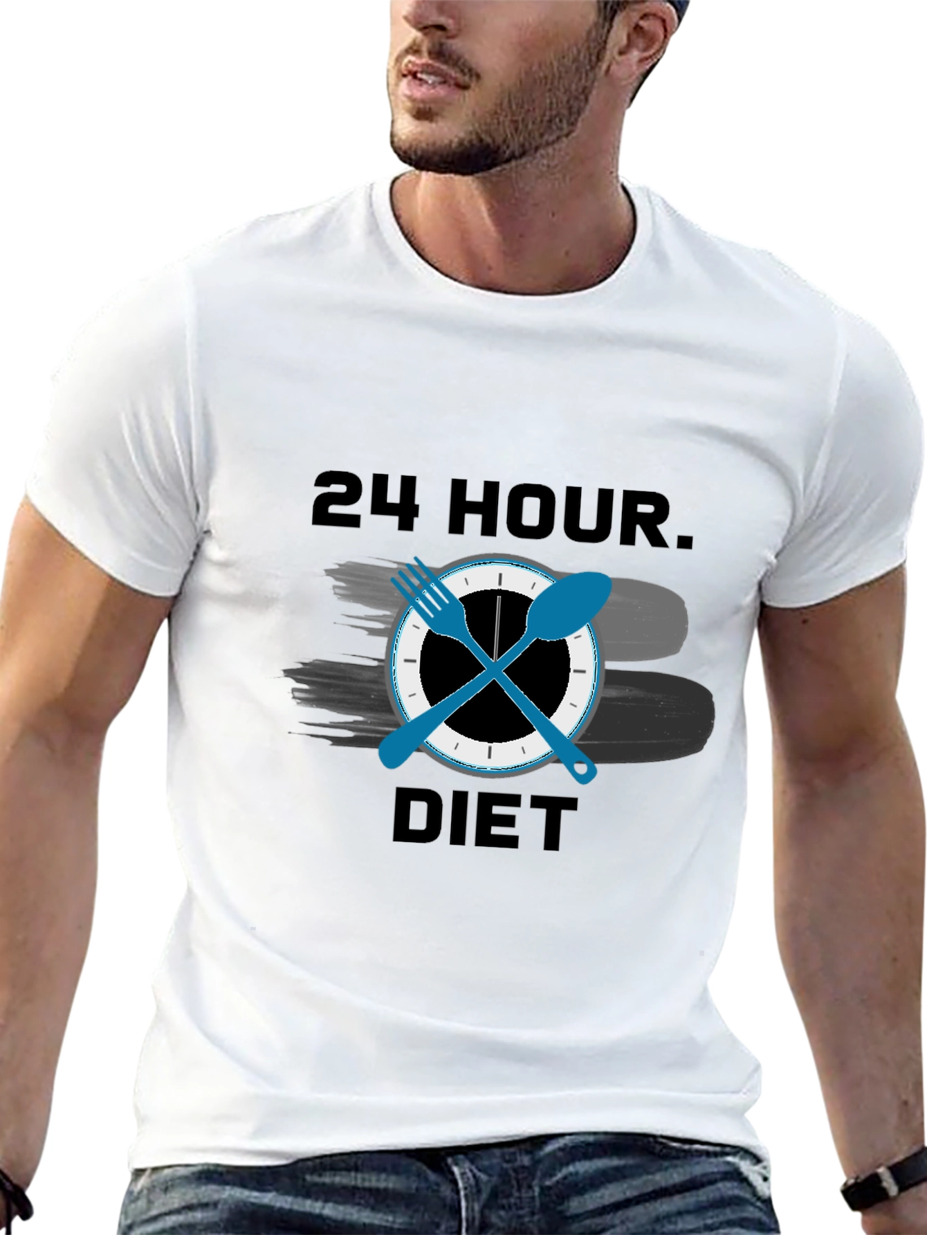 24 Hour Diet T-Shirt: Stylish Comfortable Fit