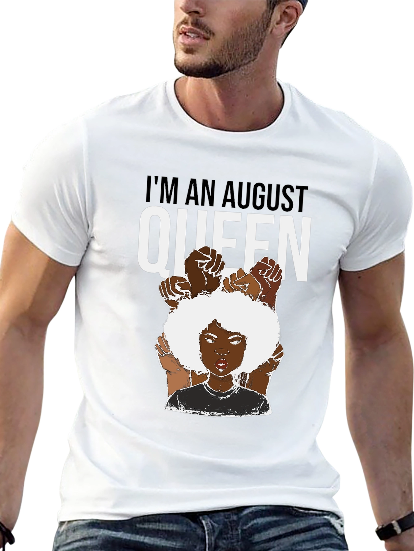 August Queen Graphic T-Shirt
