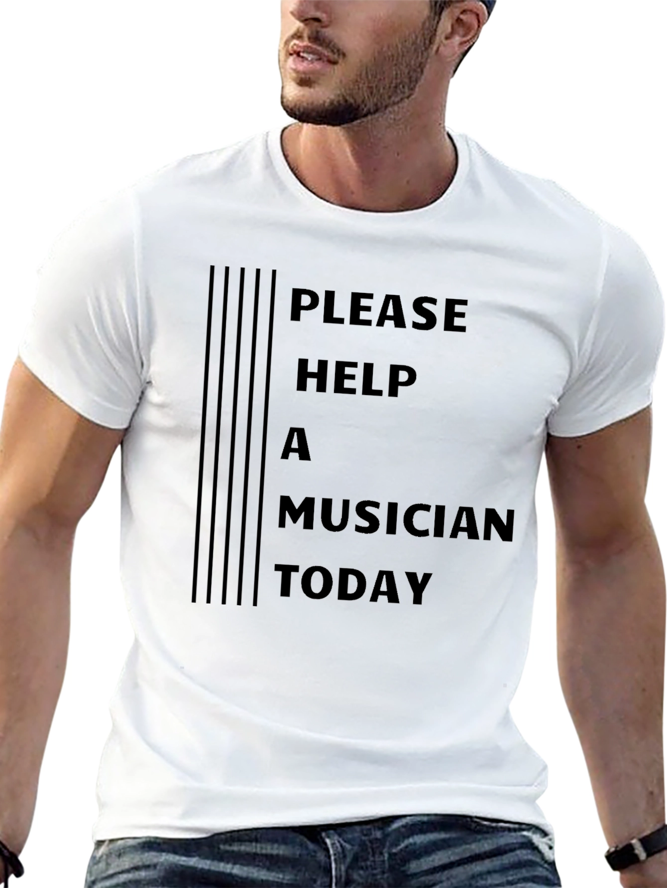 Please Help a Musician Today T-Shirt