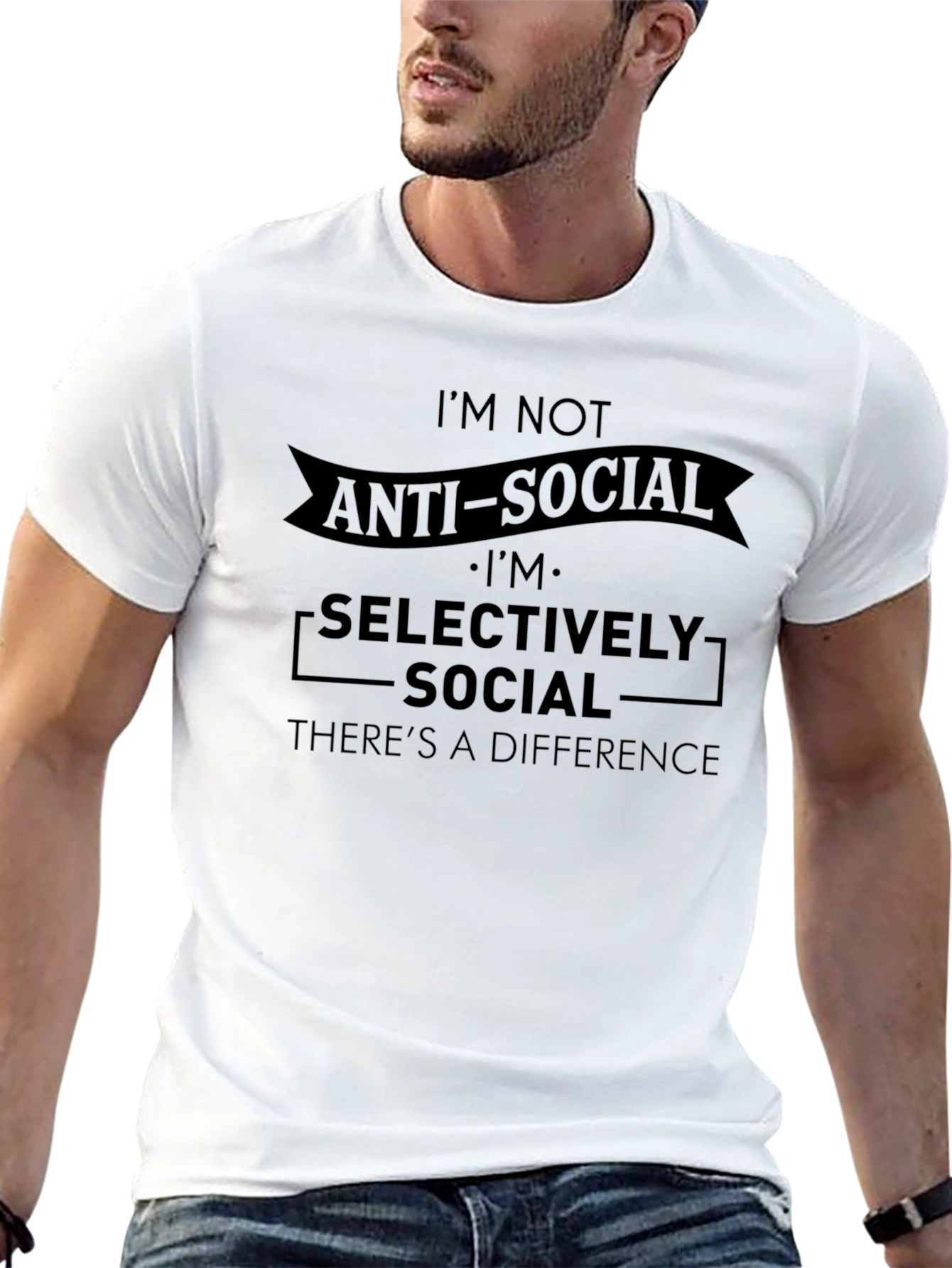 Anti-Social Selectively Social T-Shirt