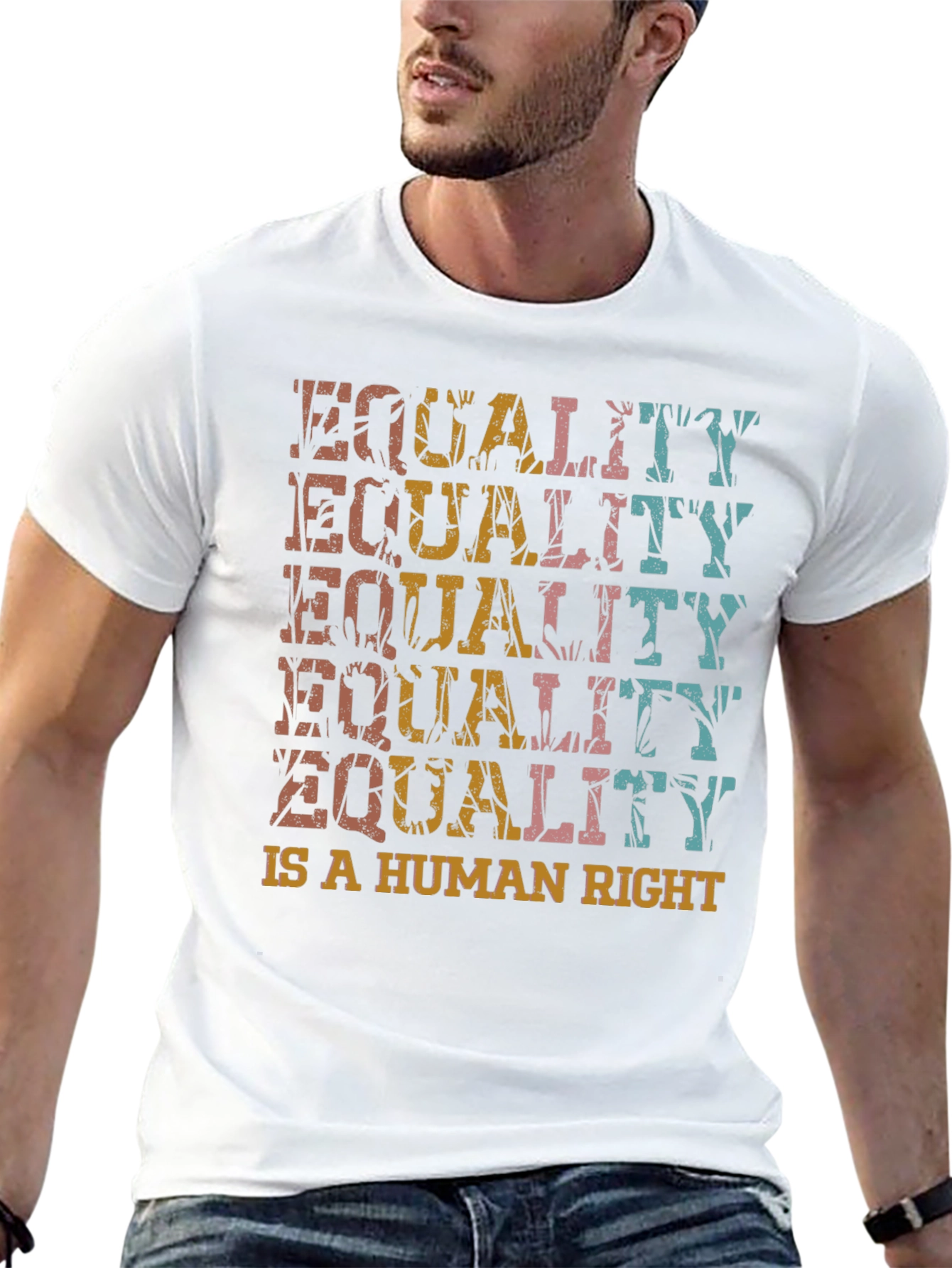 Equality is a Human Right Graphic T-Shirt