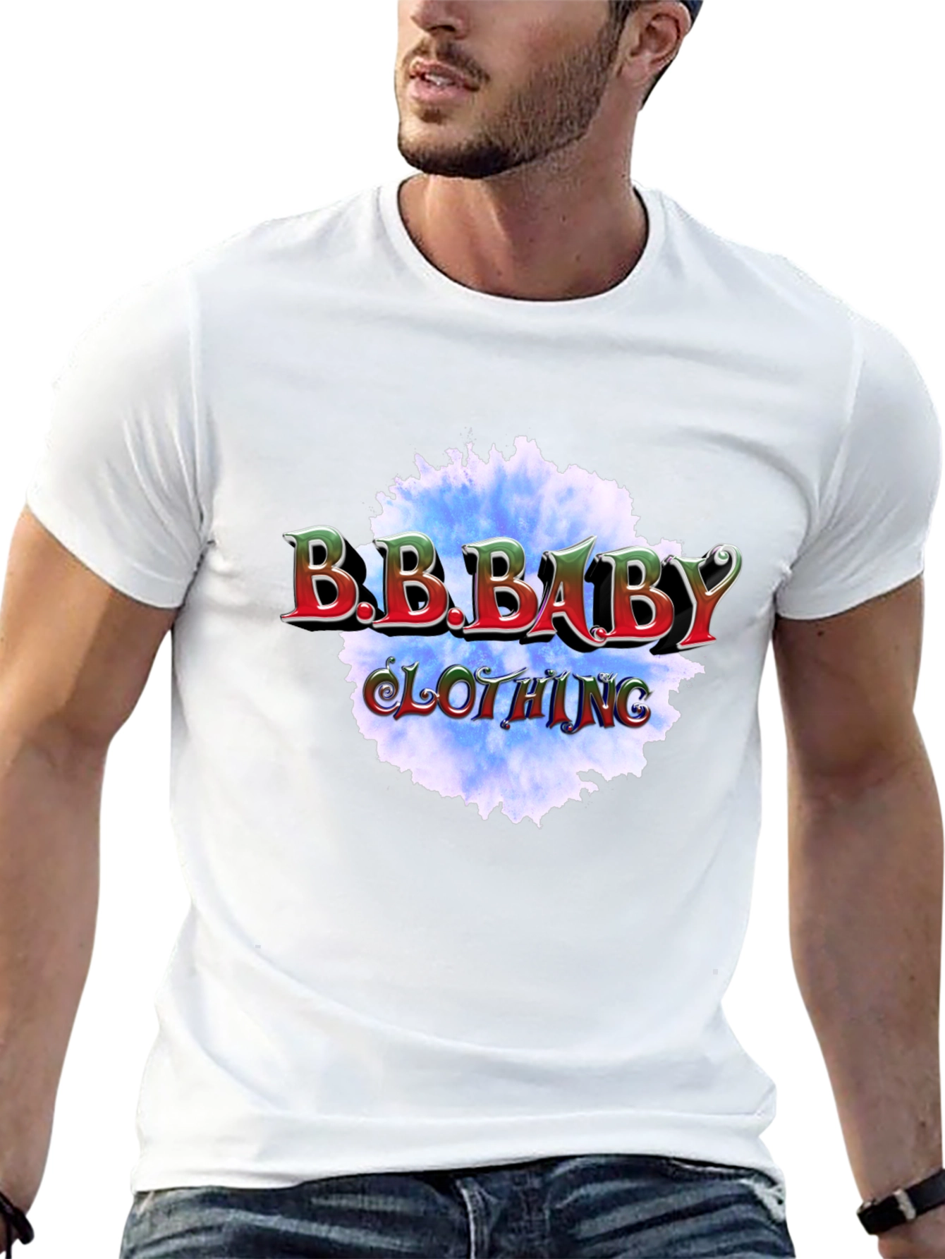 B.B. Baby Clothing Black Graphic Tee