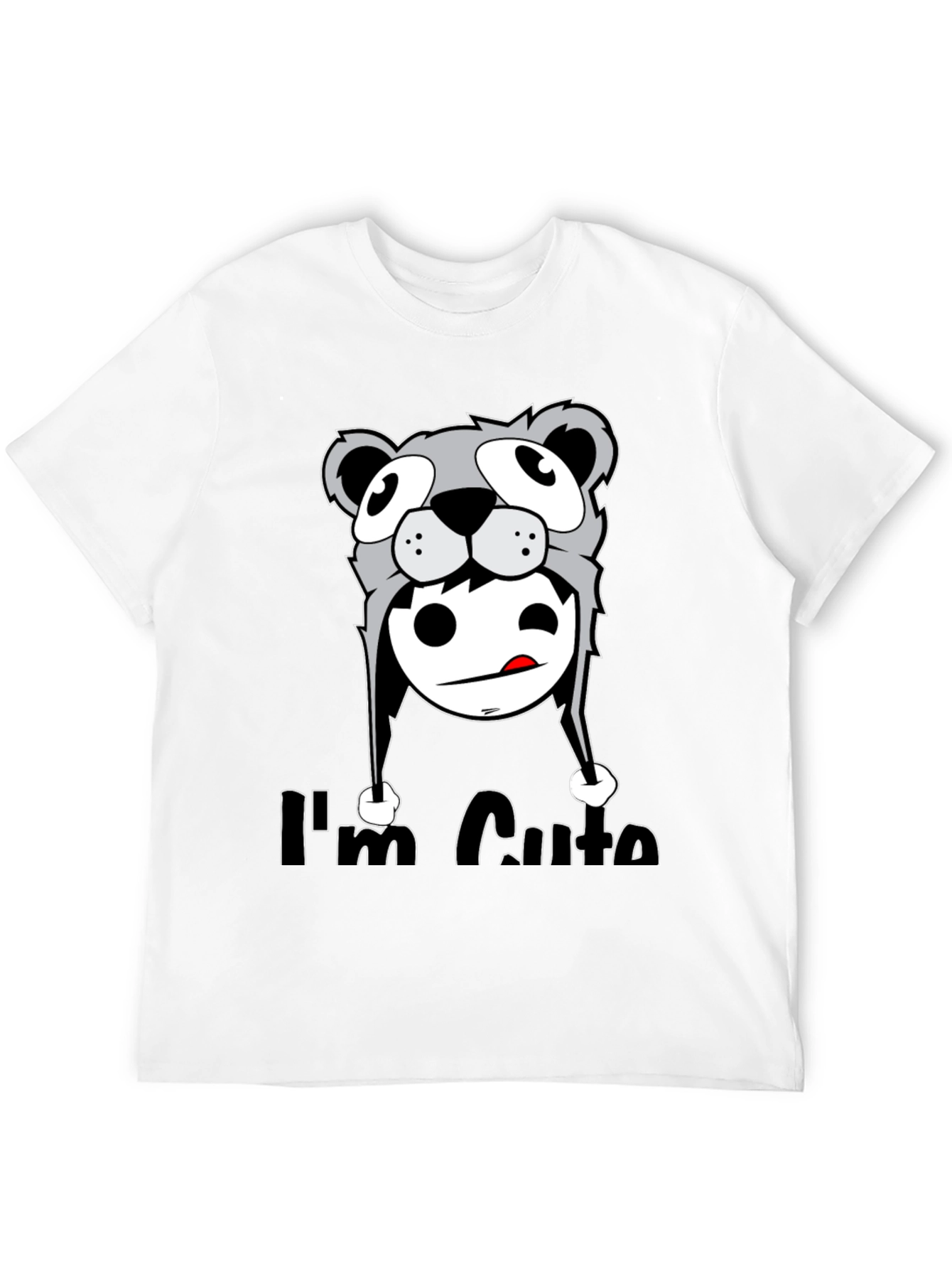 Cute Bear Hooded Tee