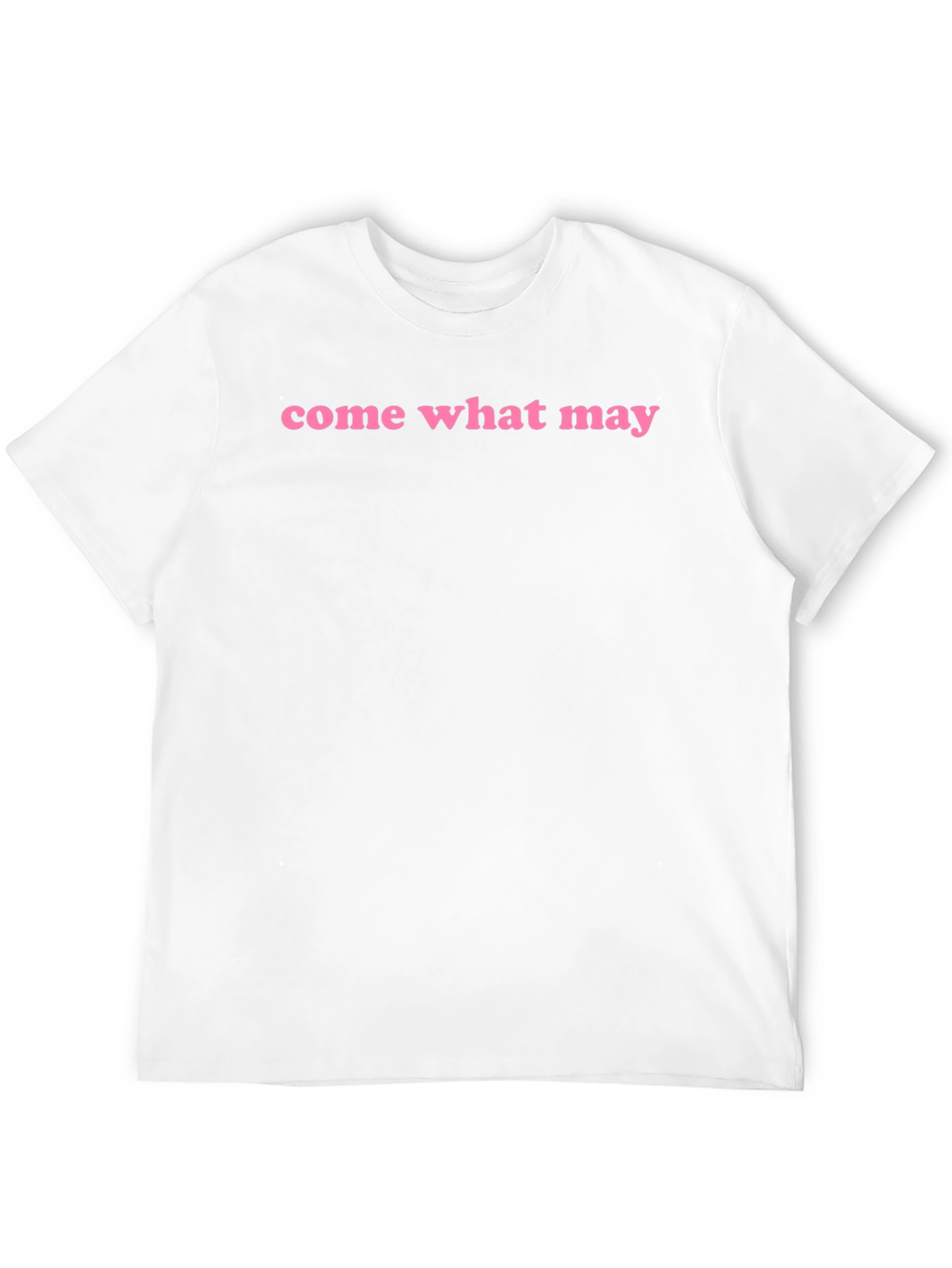 Come What May Graphic Tee - Black