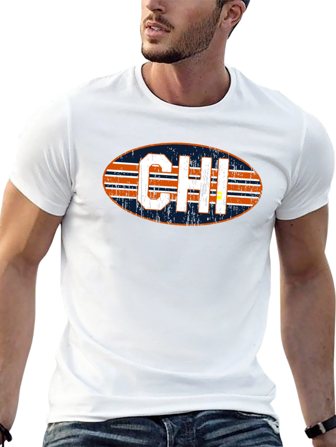Chicago Football Graphic T-Shirt