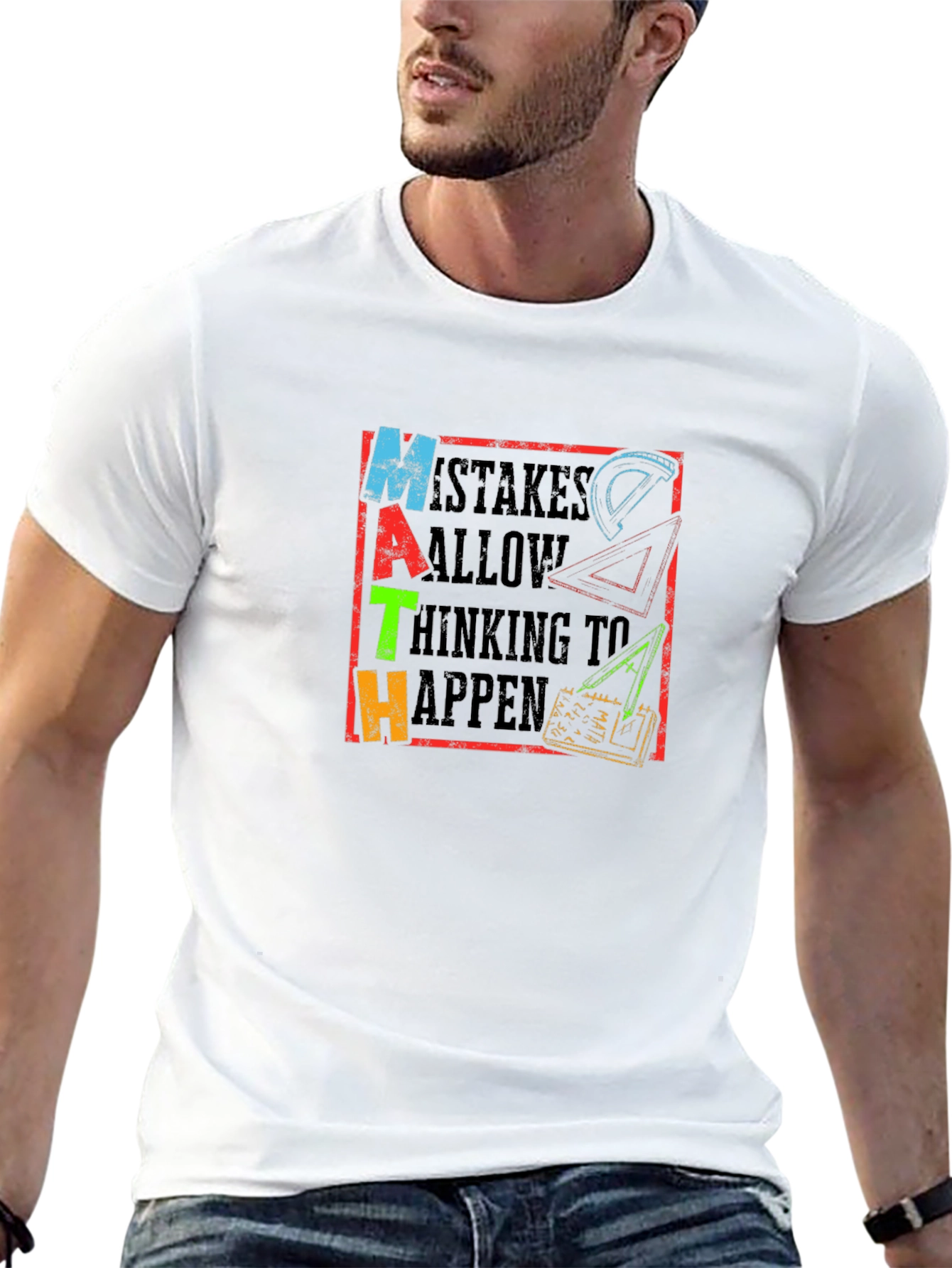 Math Mistakes Allow Thinking to Happen T-Shirt
